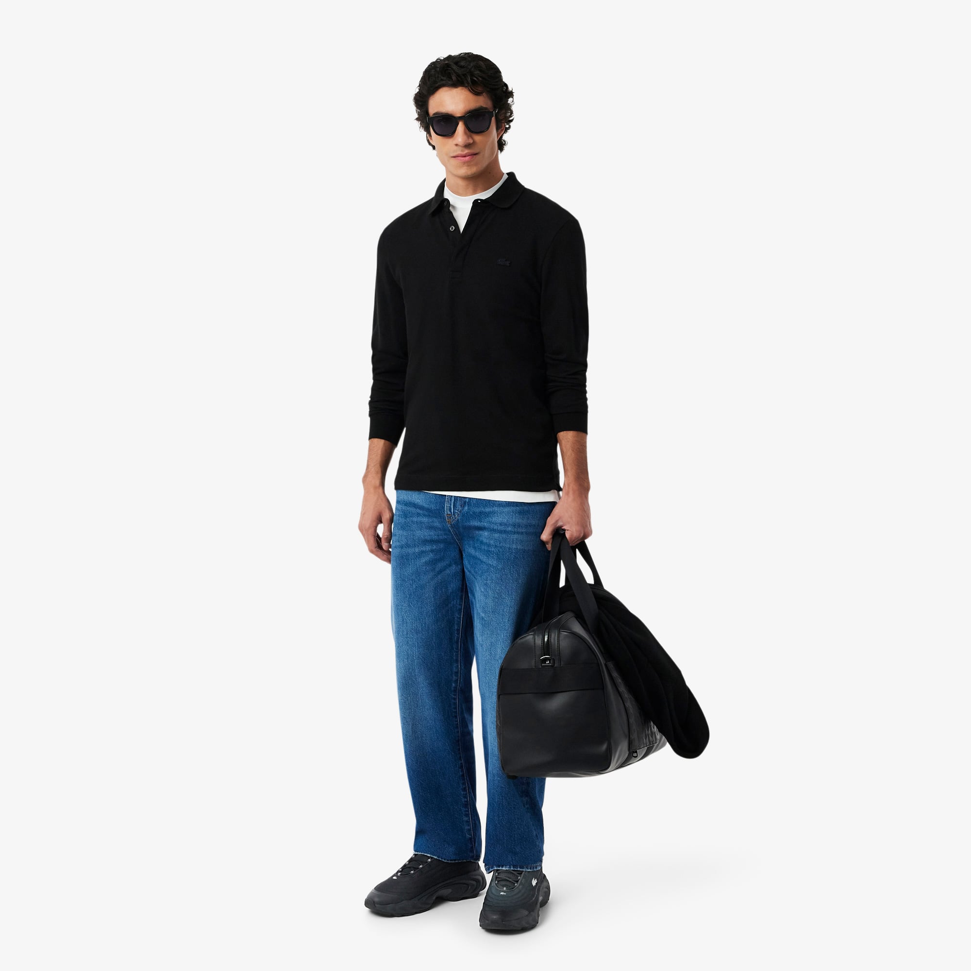 Lacoste Spinor Erkek Siyah Sneaker görsel 7