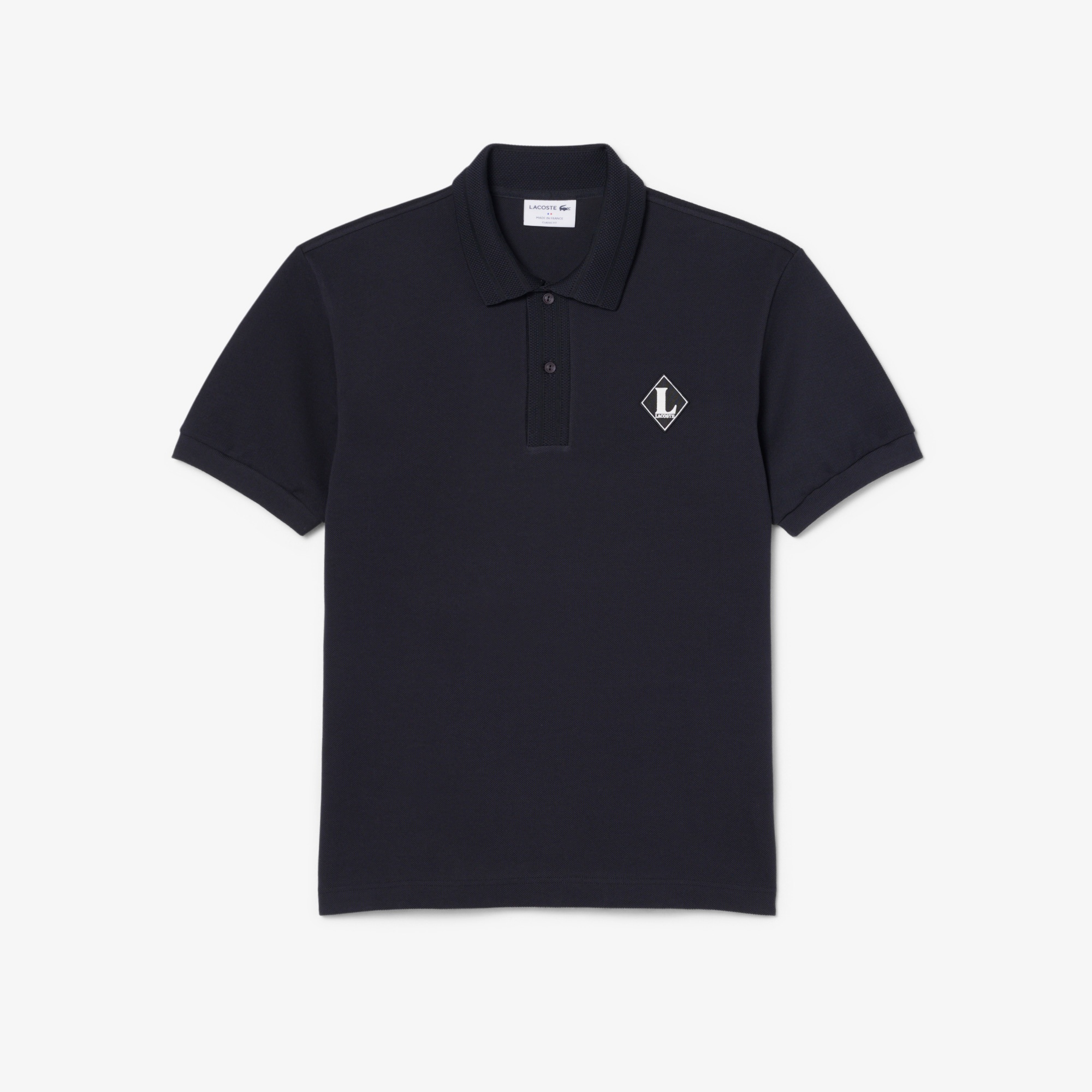 Erkek Classic Fit Koyu Gri Polo