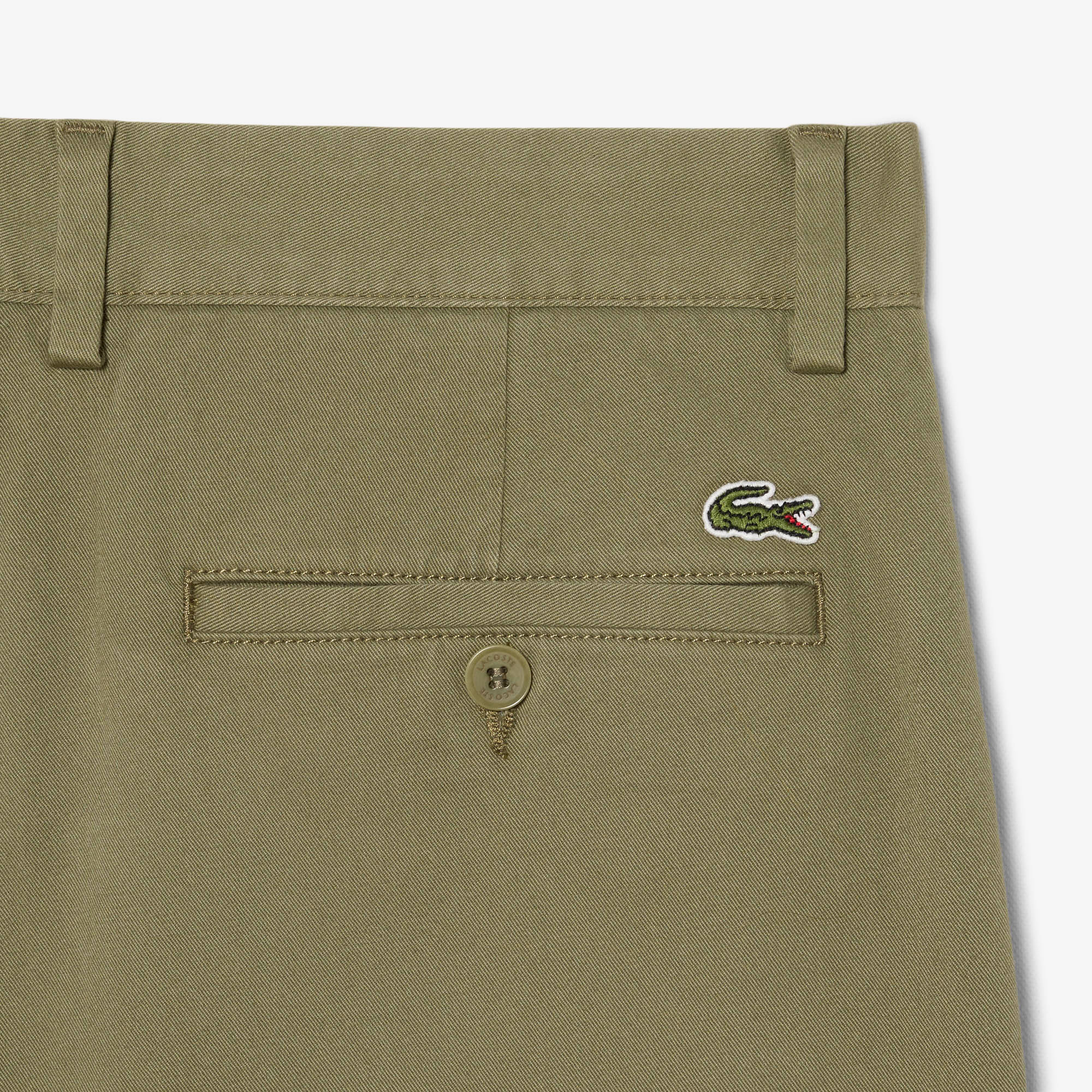Lacoste Erkek Regular Fit Haki Pantolon görsel 8