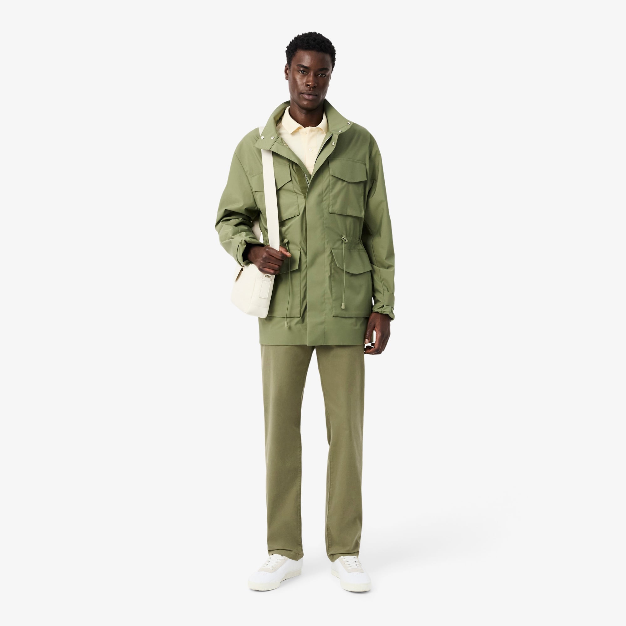 Erkek Regular Fit Haki Pantolon