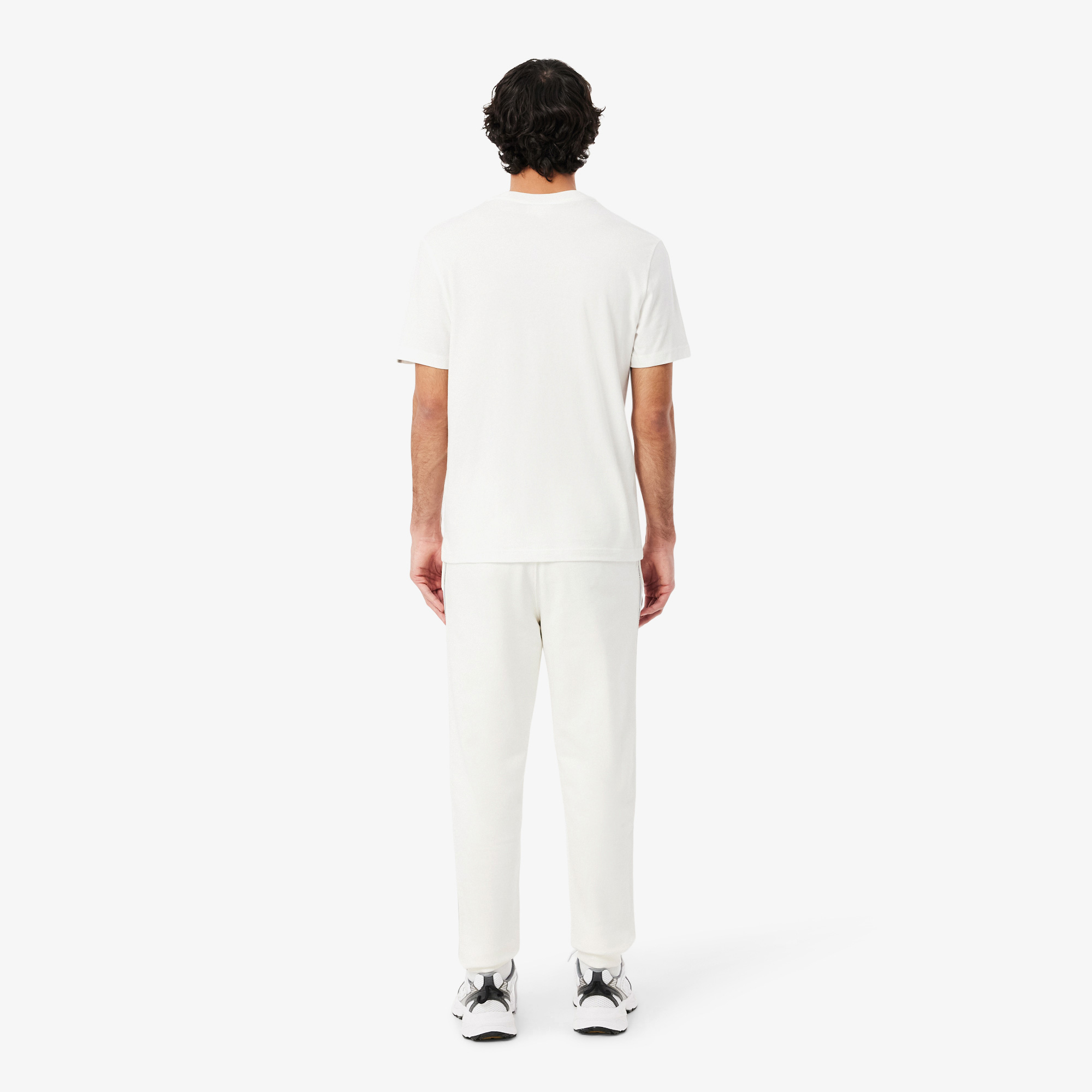 Lacoste Erkek Tapered Fit Beyaz Eşofman Altı görsel 3