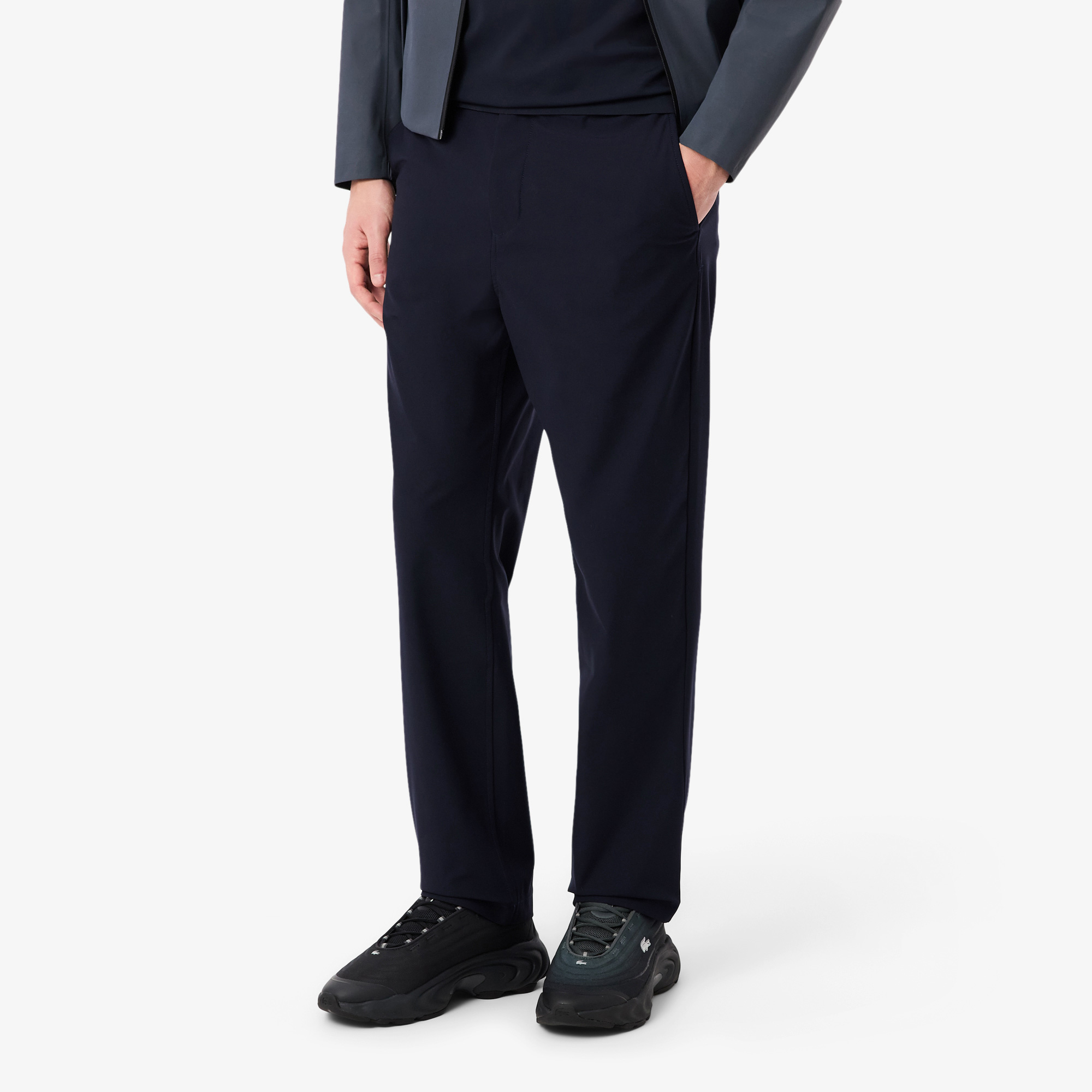 Lacoste Erkek Regular Fit Lacivert Commuter Pantolon görsel 2