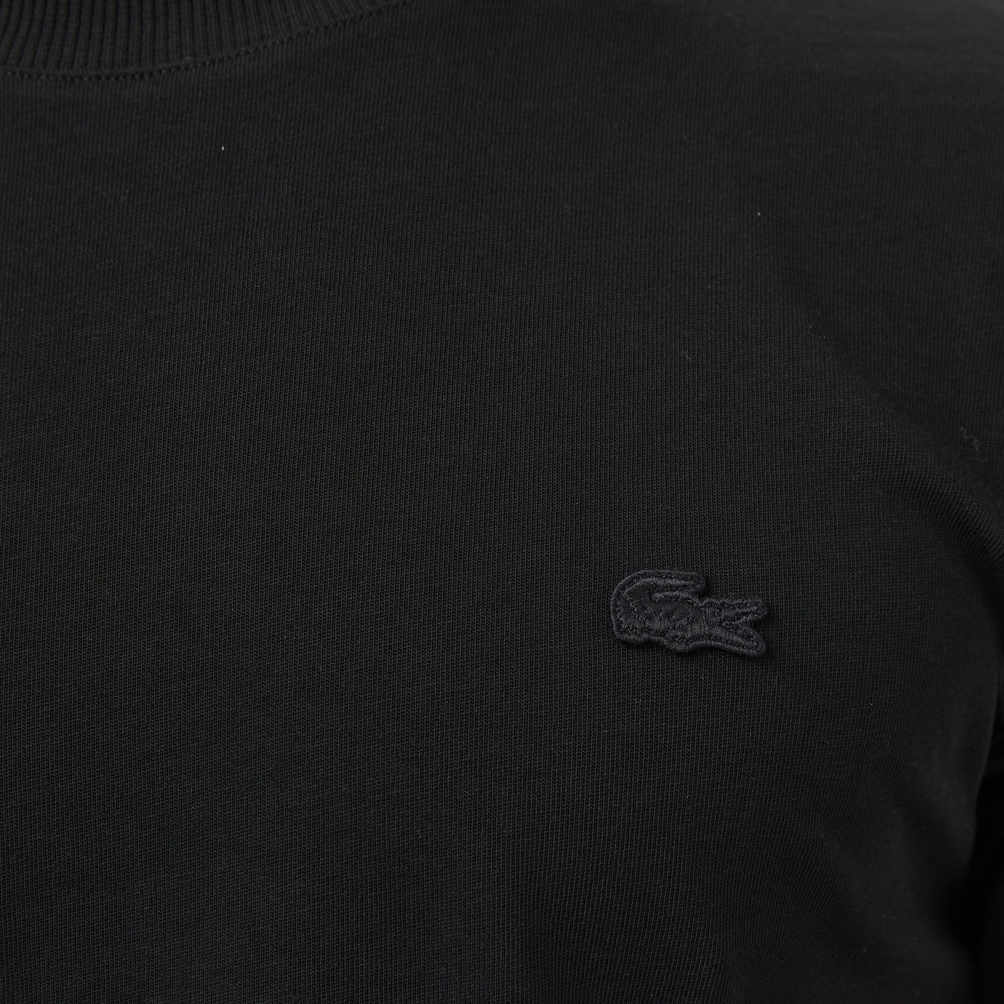 Erkek Regular Fit Bisiklet Yaka Siyah T-Shirt