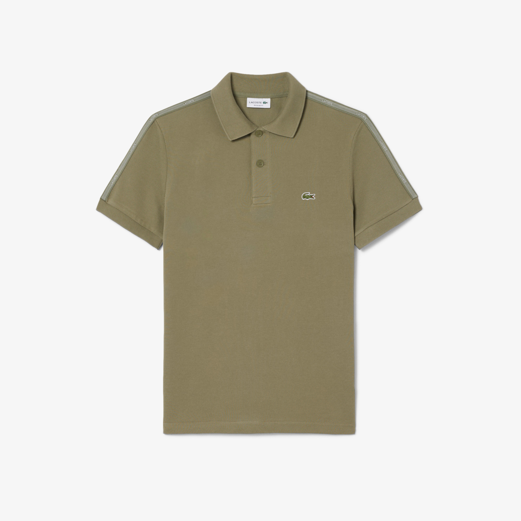 Lacoste Erkek Regular Fit Haki Polo görsel 5