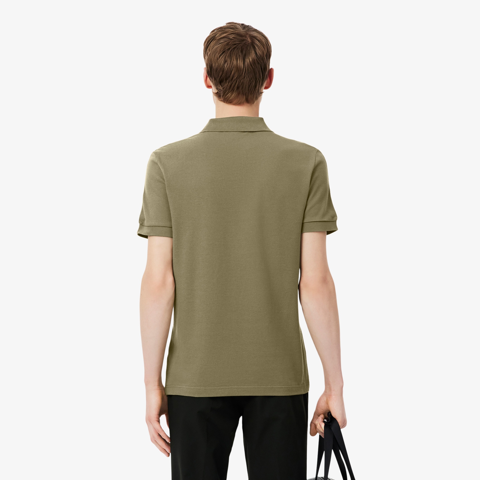 Erkek Regular Fit Haki Polo