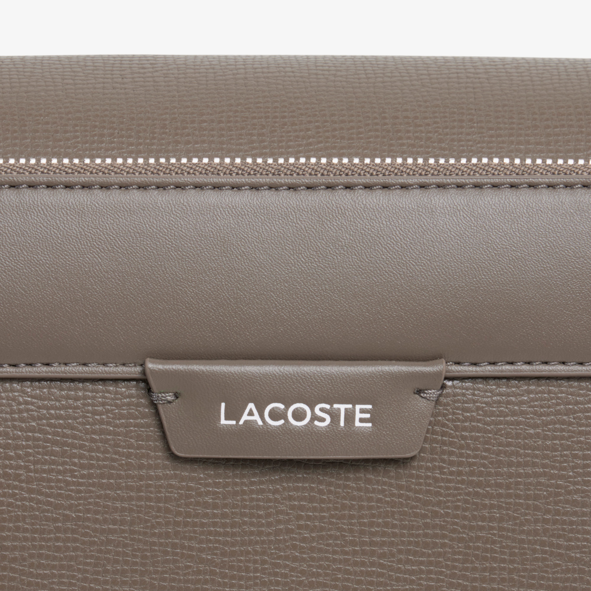 Lacoste Erkek Deri Bej Postacı Çantası görsel 5