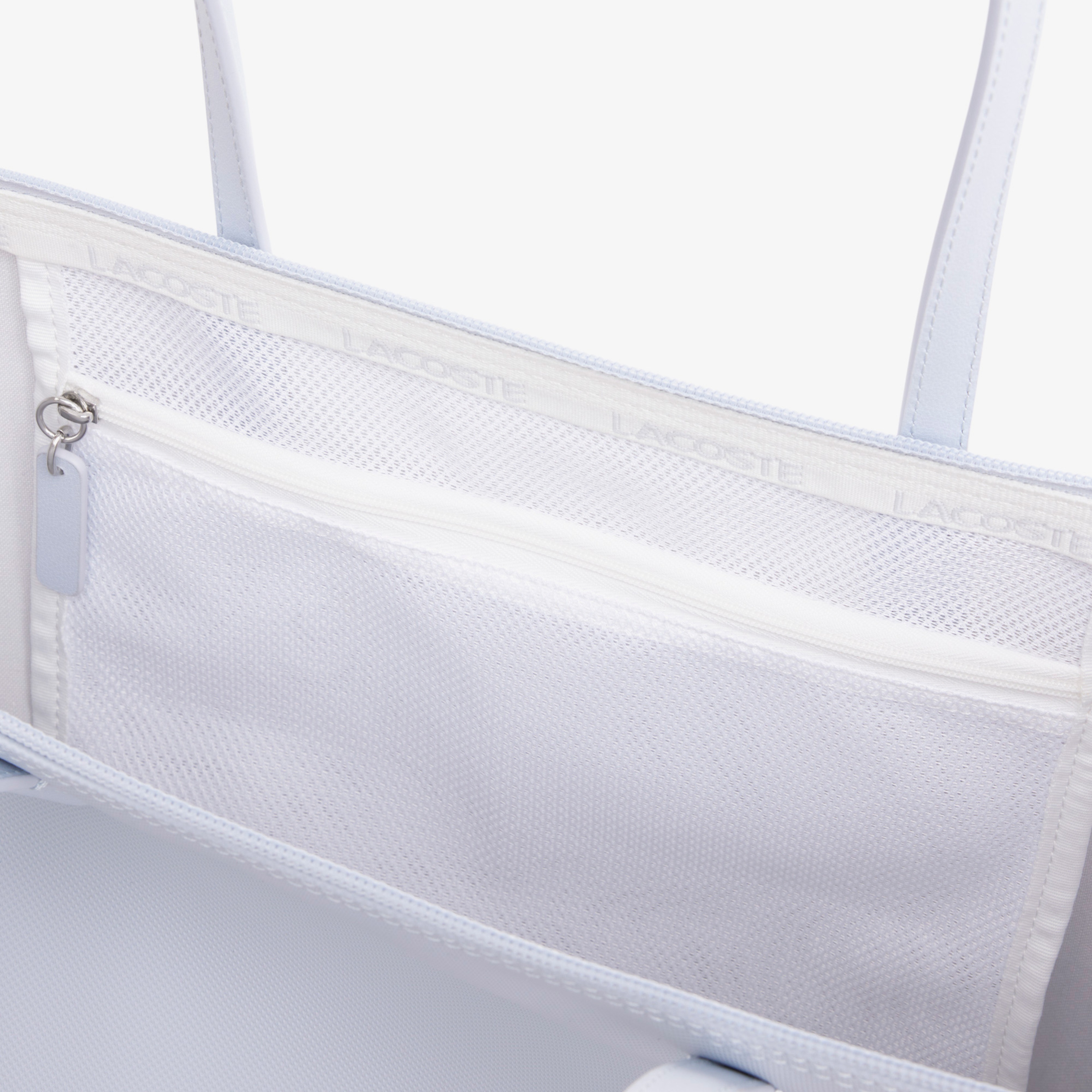 Large L.12.12 Kadın Mavi Omuz Çantası