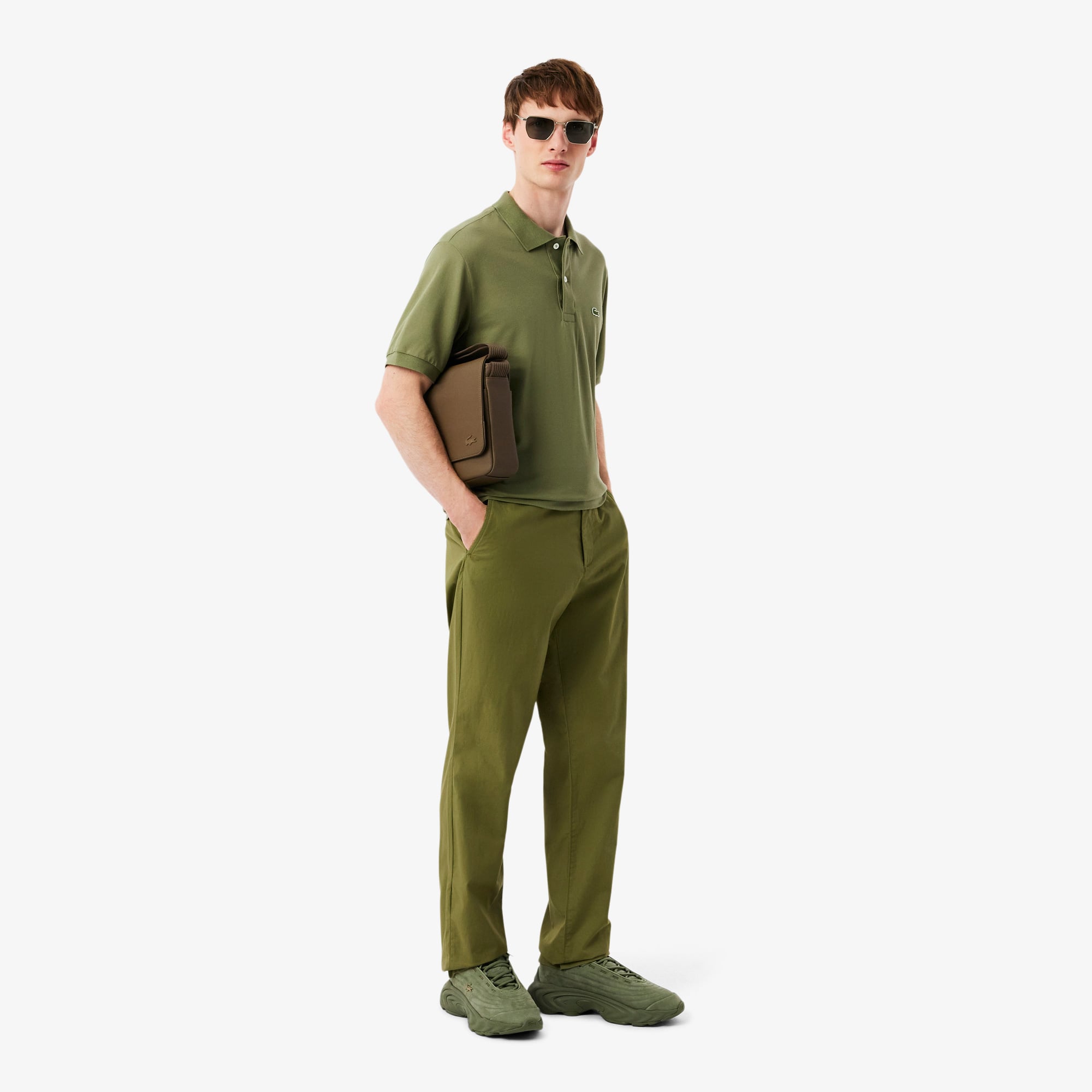 Lacoste Spinor Erkek Haki Sneaker görsel 7