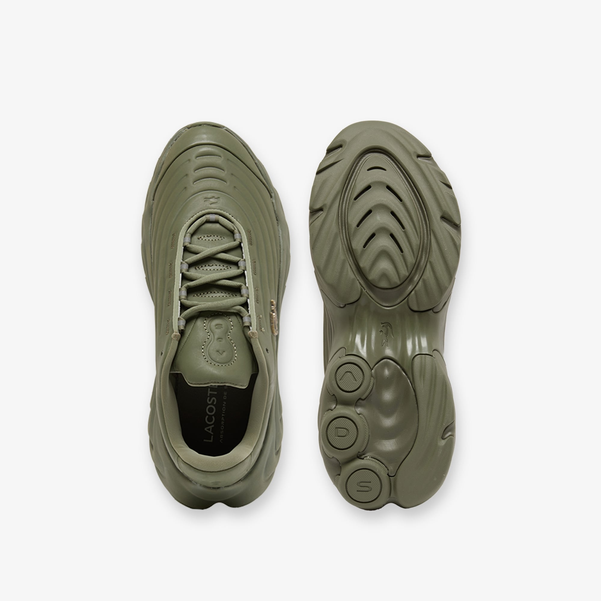 Lacoste Spinor Erkek Haki Sneaker görsel 4