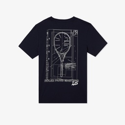 Rolex Paris Unisex Regular Fit Bisiklet Yaka Lacivert T-Shirt Lacivert