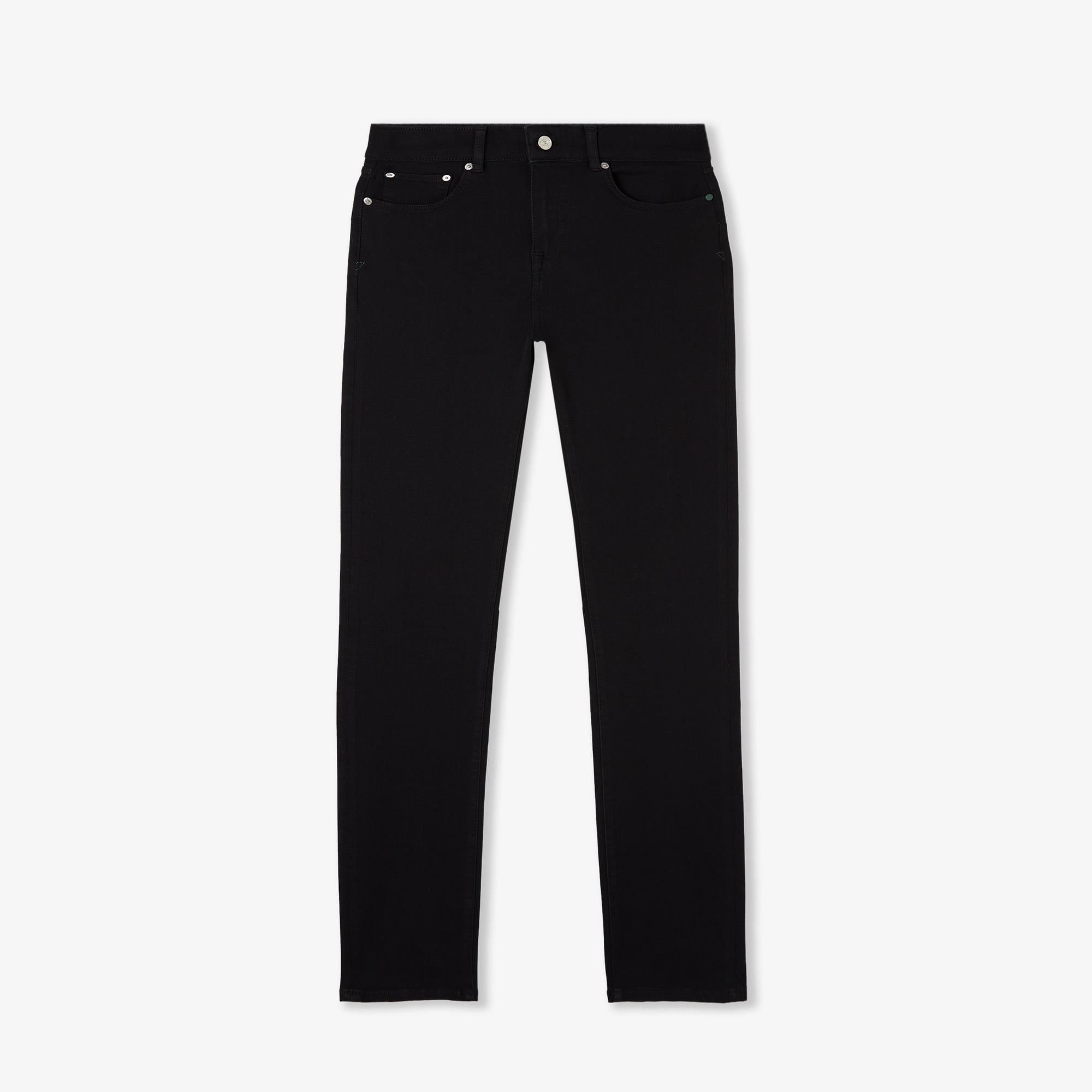 Lacoste Erkek Slim Fit Siyah Jean Pantolon görsel 3