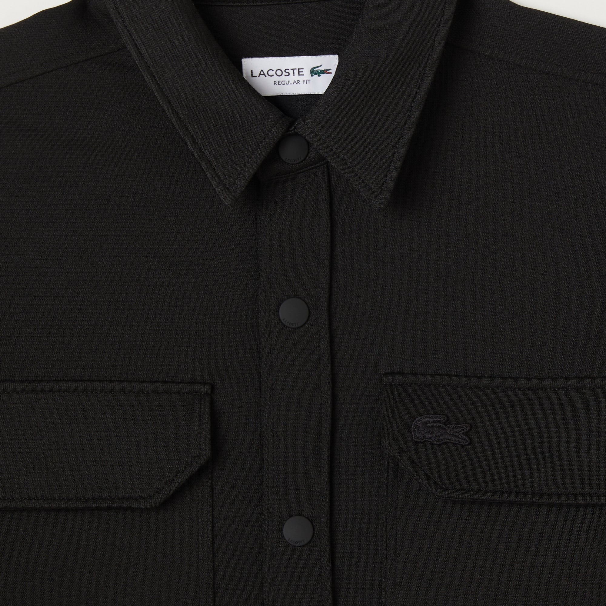 Erkek Regular Fit Siyah Gömlek