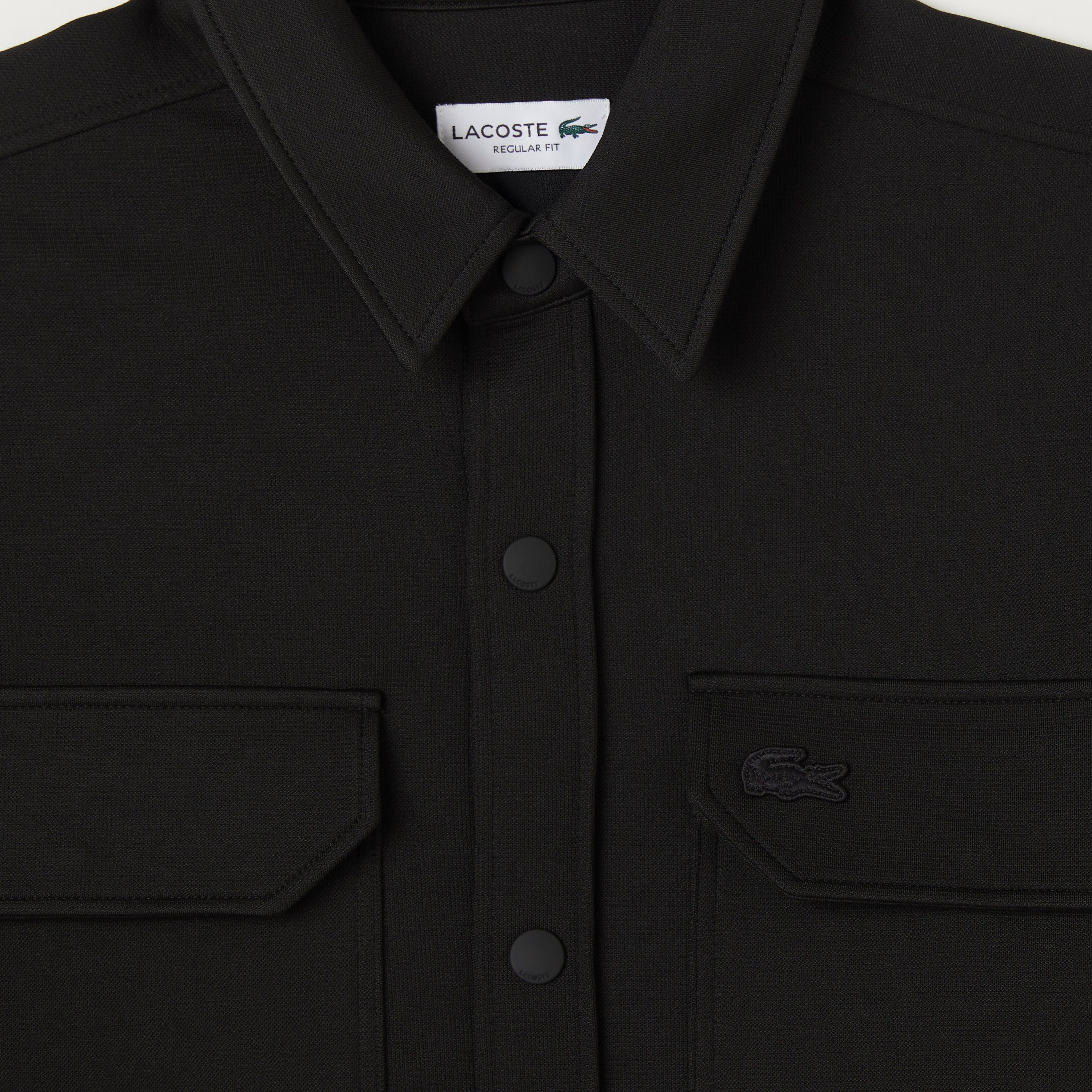 Erkek Regular Fit Siyah Gömlek