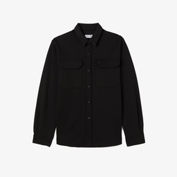 Erkek Regular Fit Siyah Gömlek Siyah