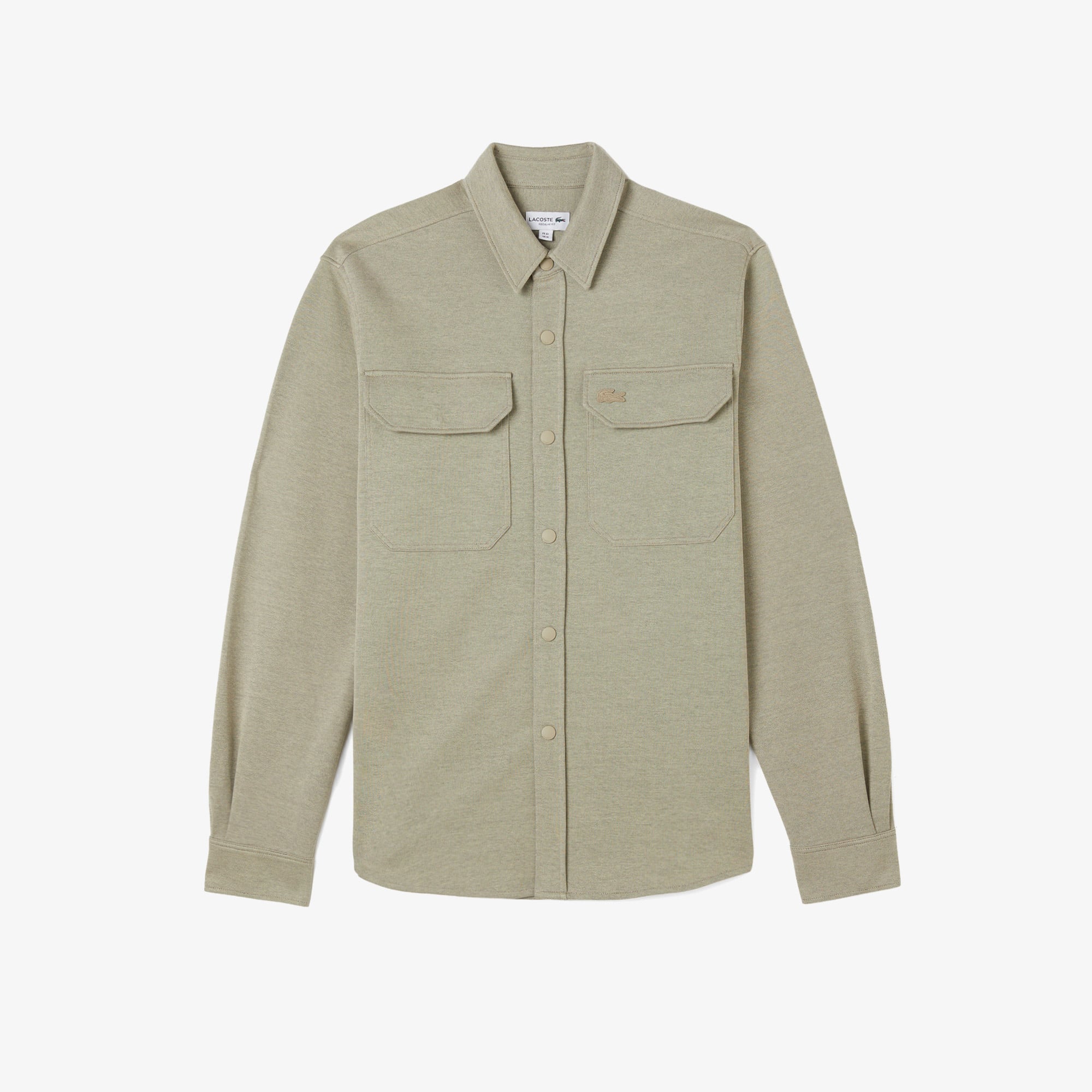 Lacoste Erkek Regular Fit Bej Gömlek görsel 3