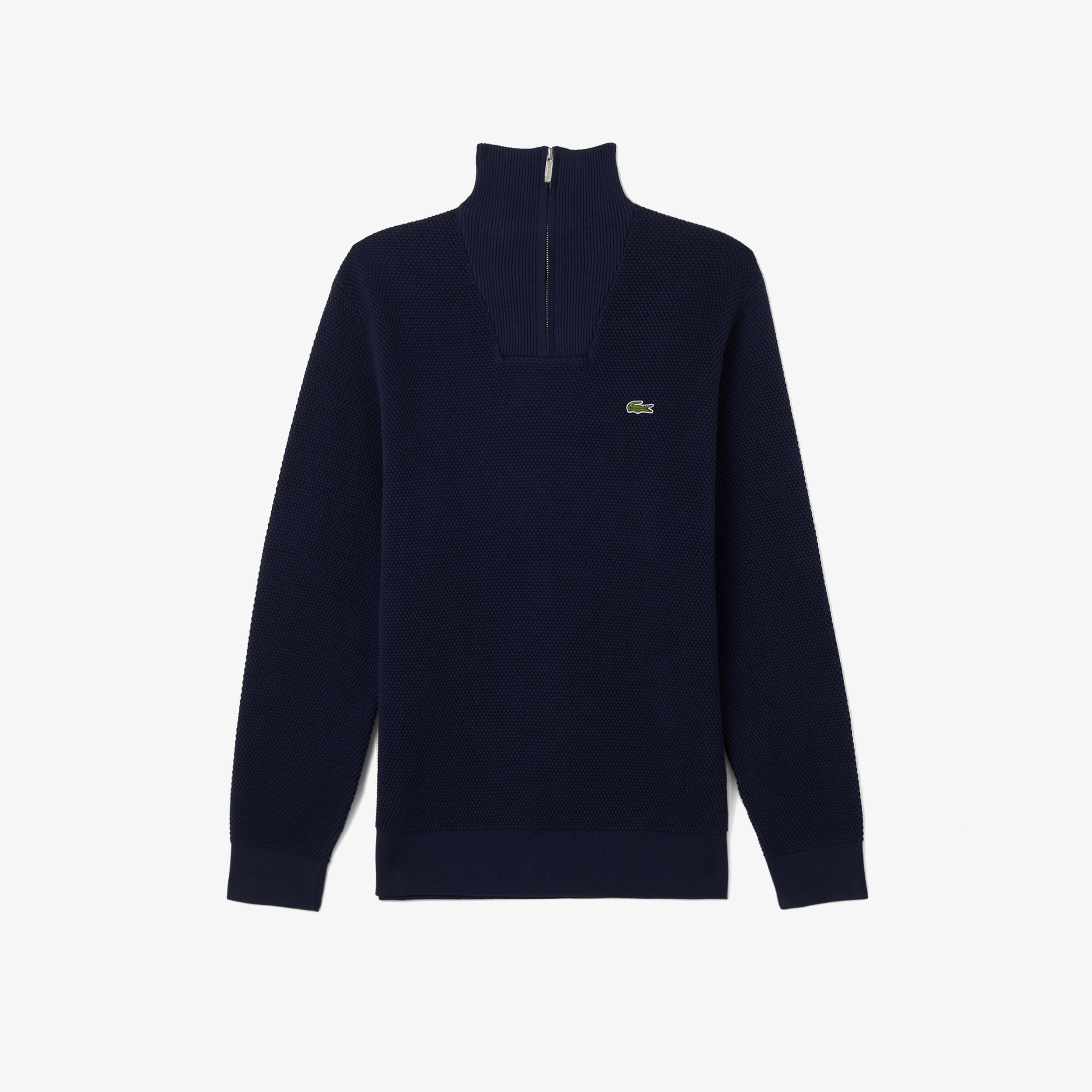 Erkek Classic Fit Yarım Fermuarlı Lacivert Kazak Erkek Classic Fit Yarım Fermuarlı Lacivert Kazak