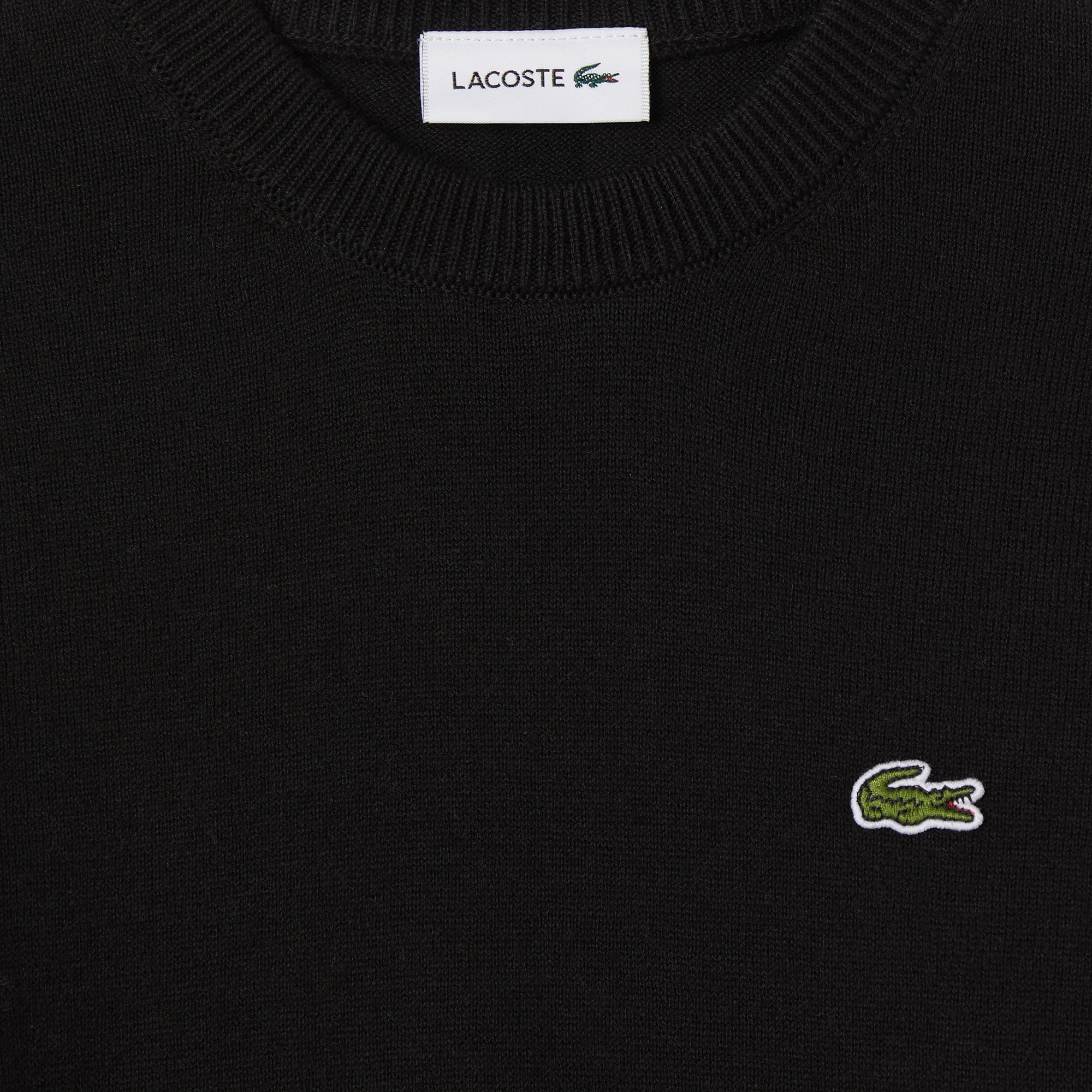 Çocuk Bisiklet Yaka Siyah Kazak