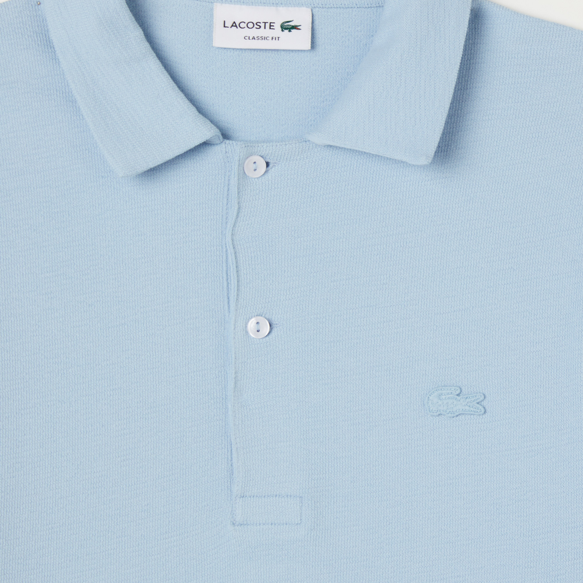 Lacoste Erkek Classic Fit Mavi Polo görsel 4