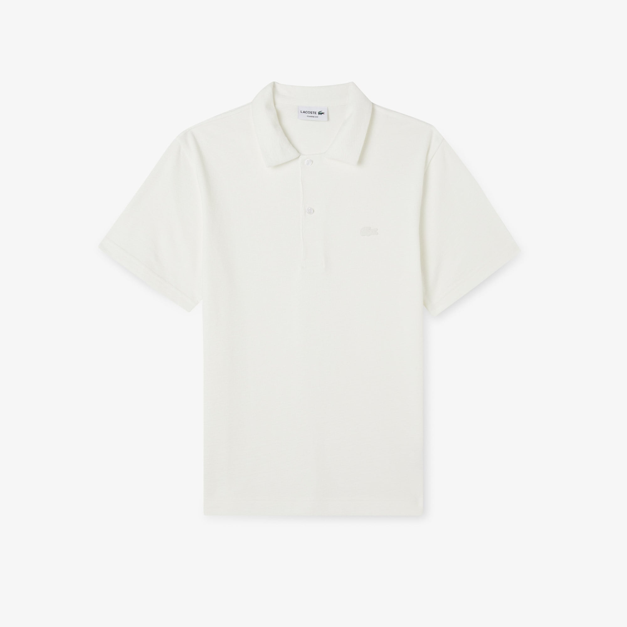 Lacoste Erkek Classic Fit Beyaz Polo görsel 3