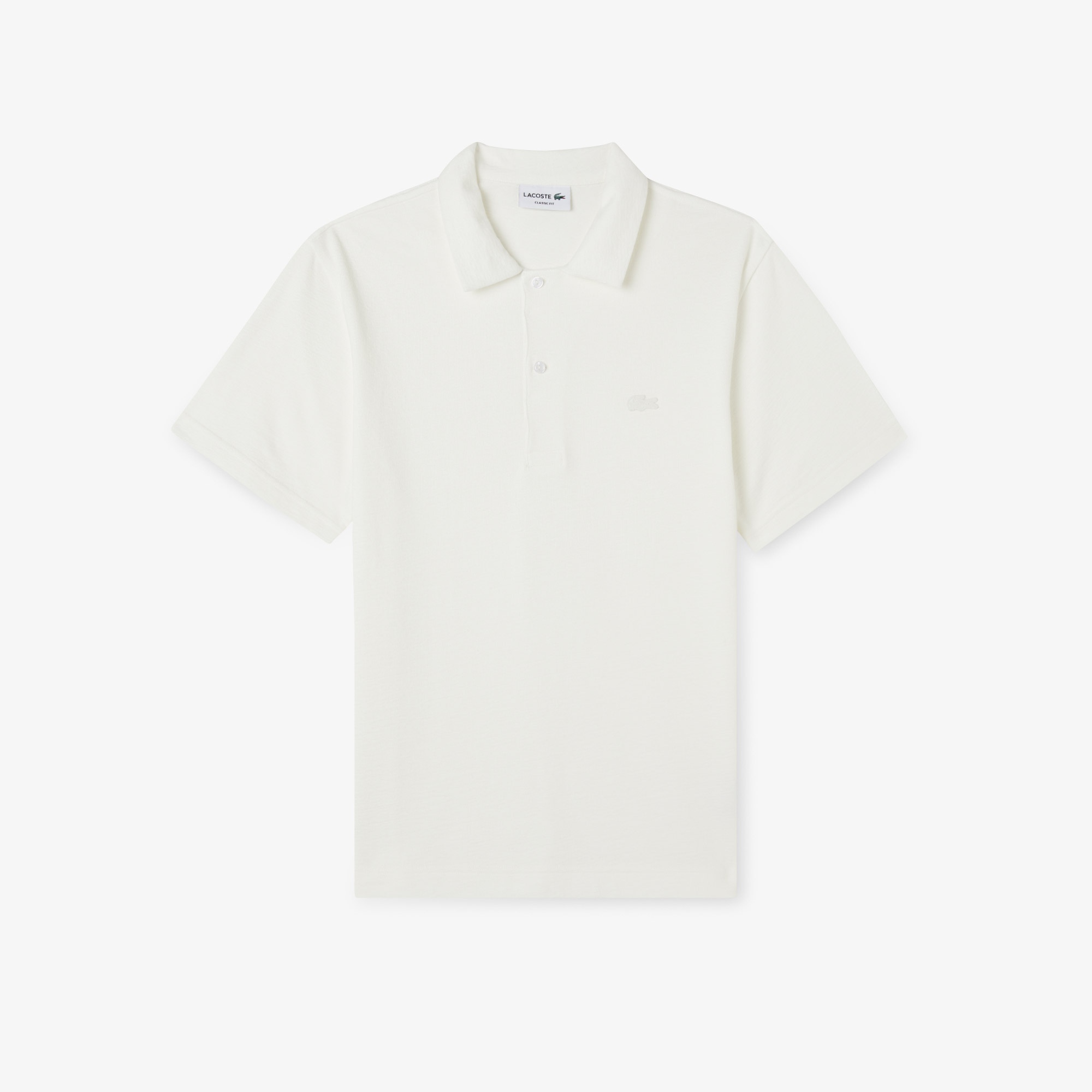 Erkek Classic Fit Beyaz Polo