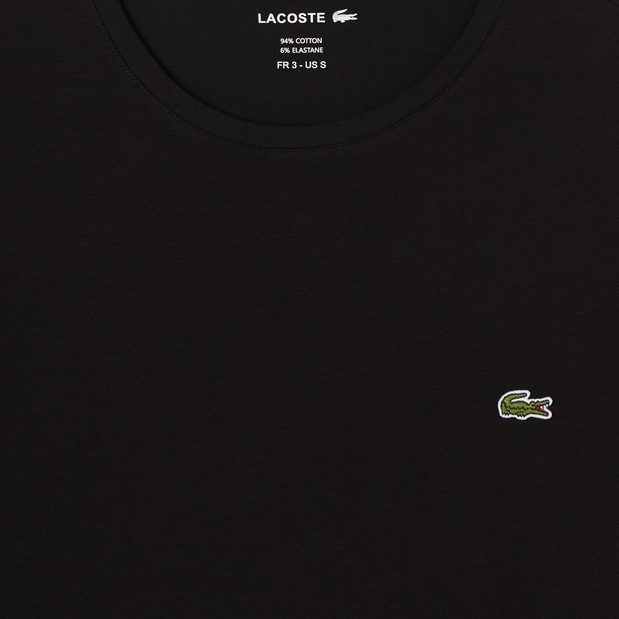 Erkek Slim Fit Bisiklet Yaka Siyah T-Shirt