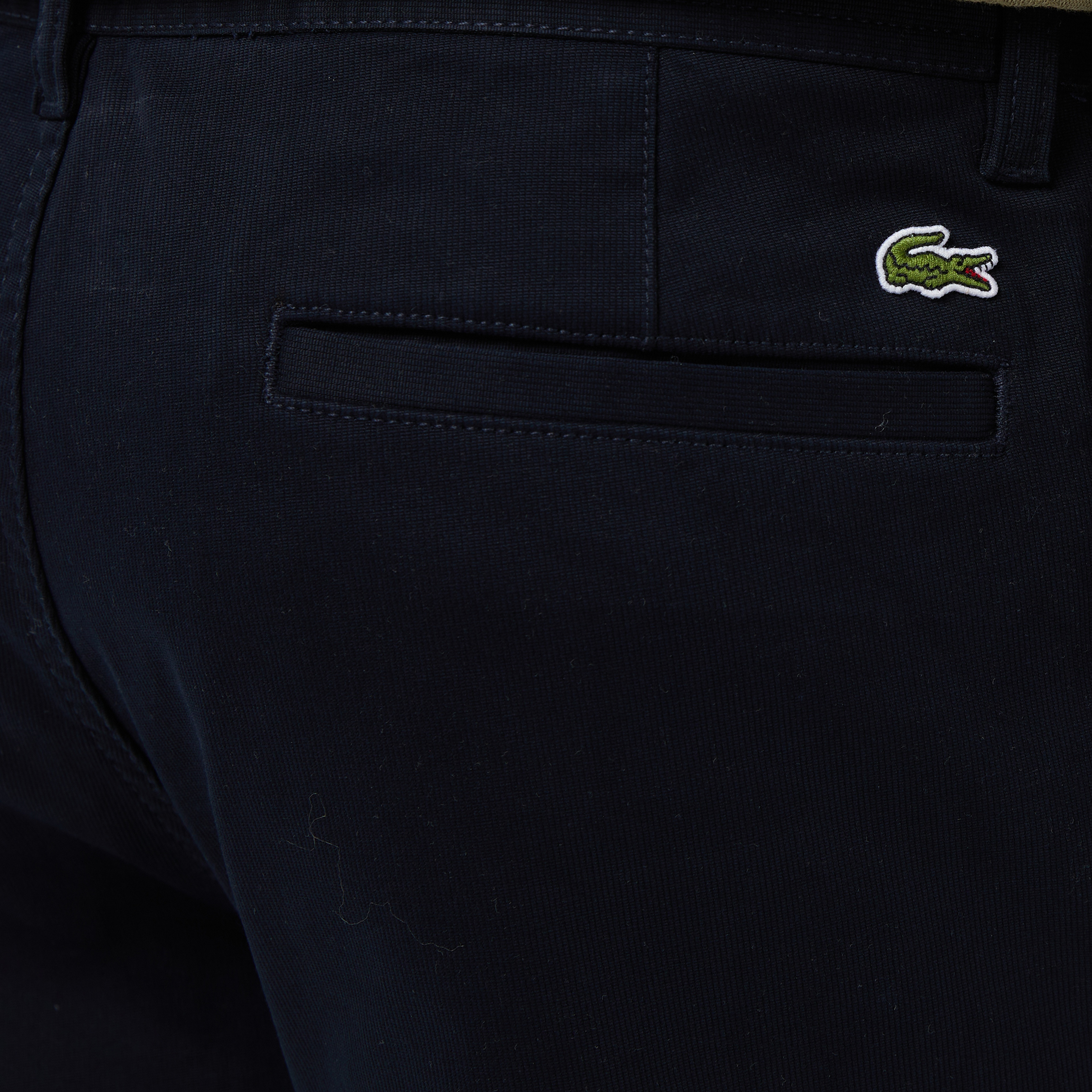 Erkek Regular Fit Chino Koyu Mavi Pantolon