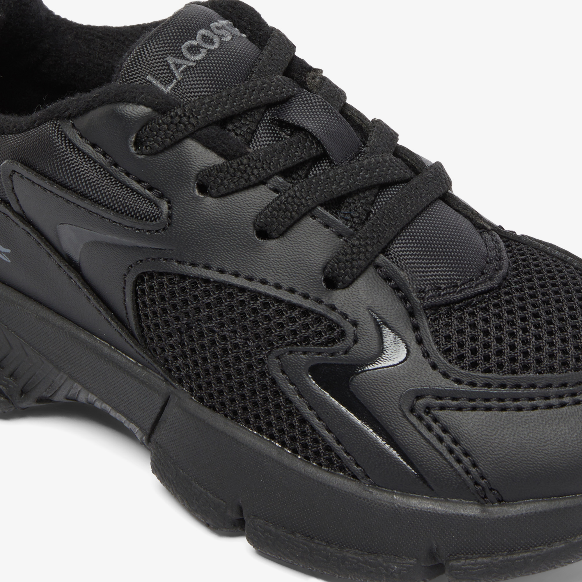 Lacoste L003 Neo Çocuk Siyah Sneaker görsel 6