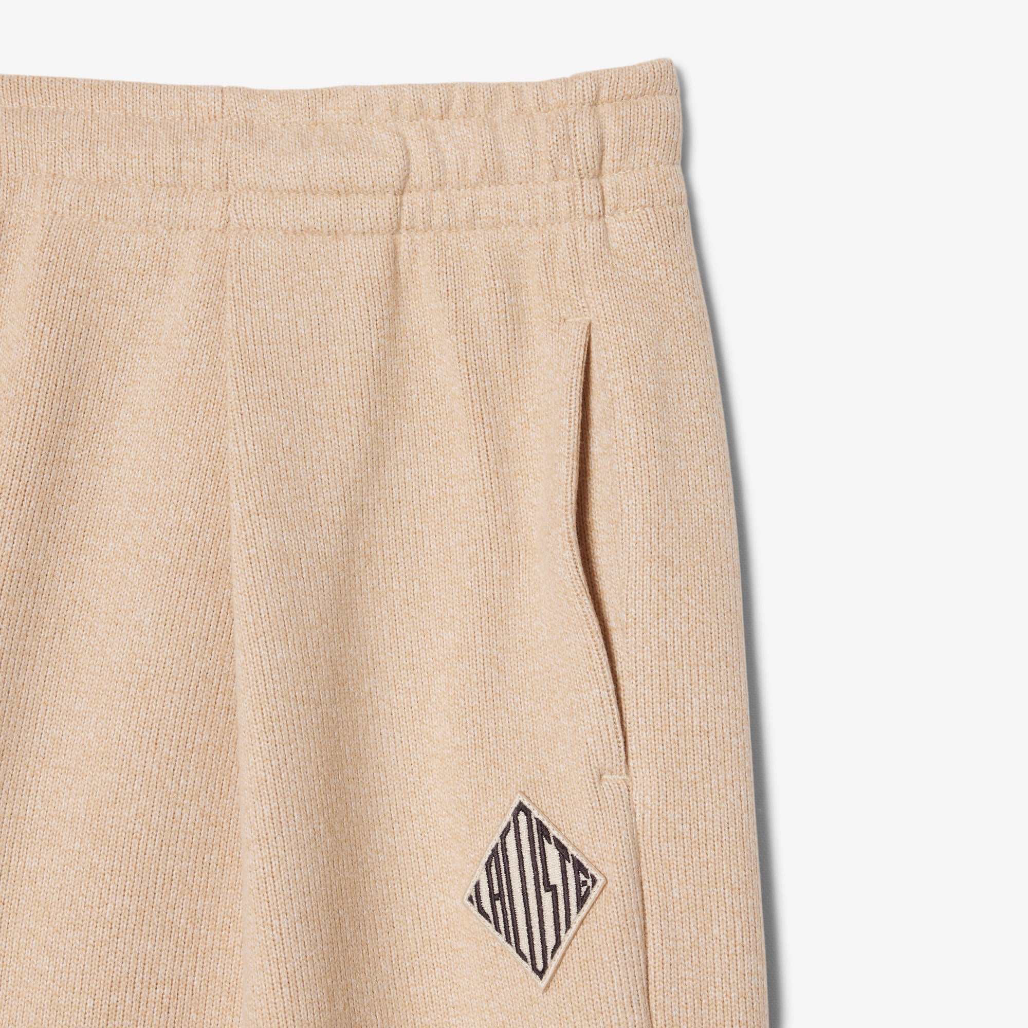 Lacoste Kadın Oversize Fit Bej Eşofman Altı görsel 6