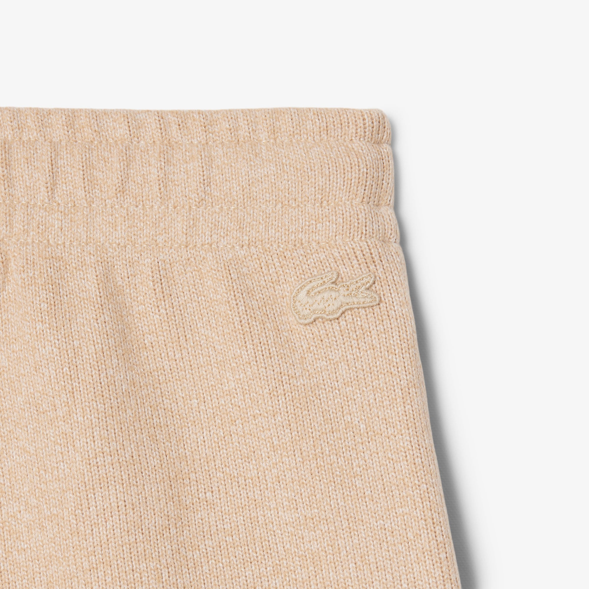 Lacoste Kadın Oversize Fit Bej Eşofman Altı görsel 7