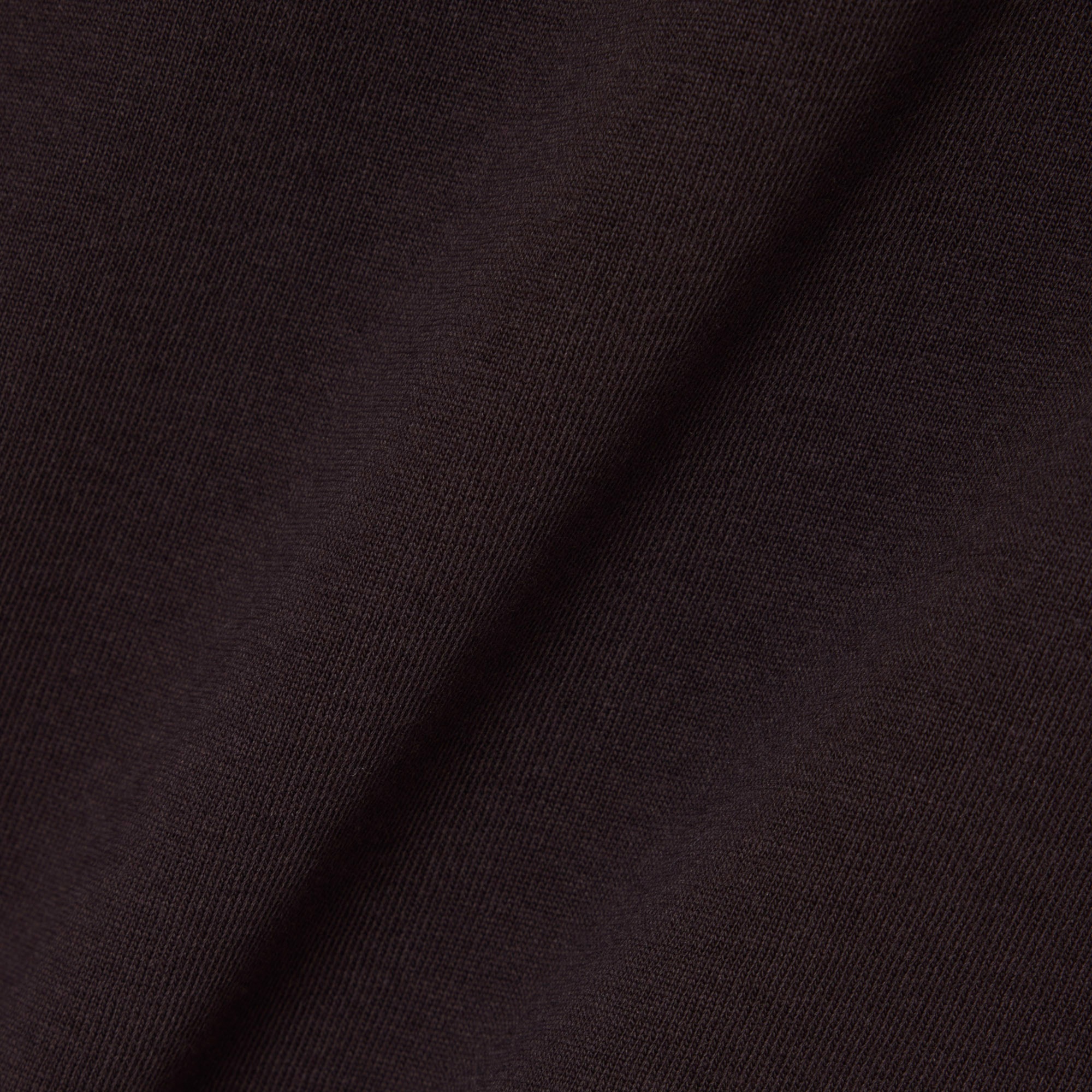 Erkek Loose Fit Bisiklet Yaka Kahverengi T-Shirt