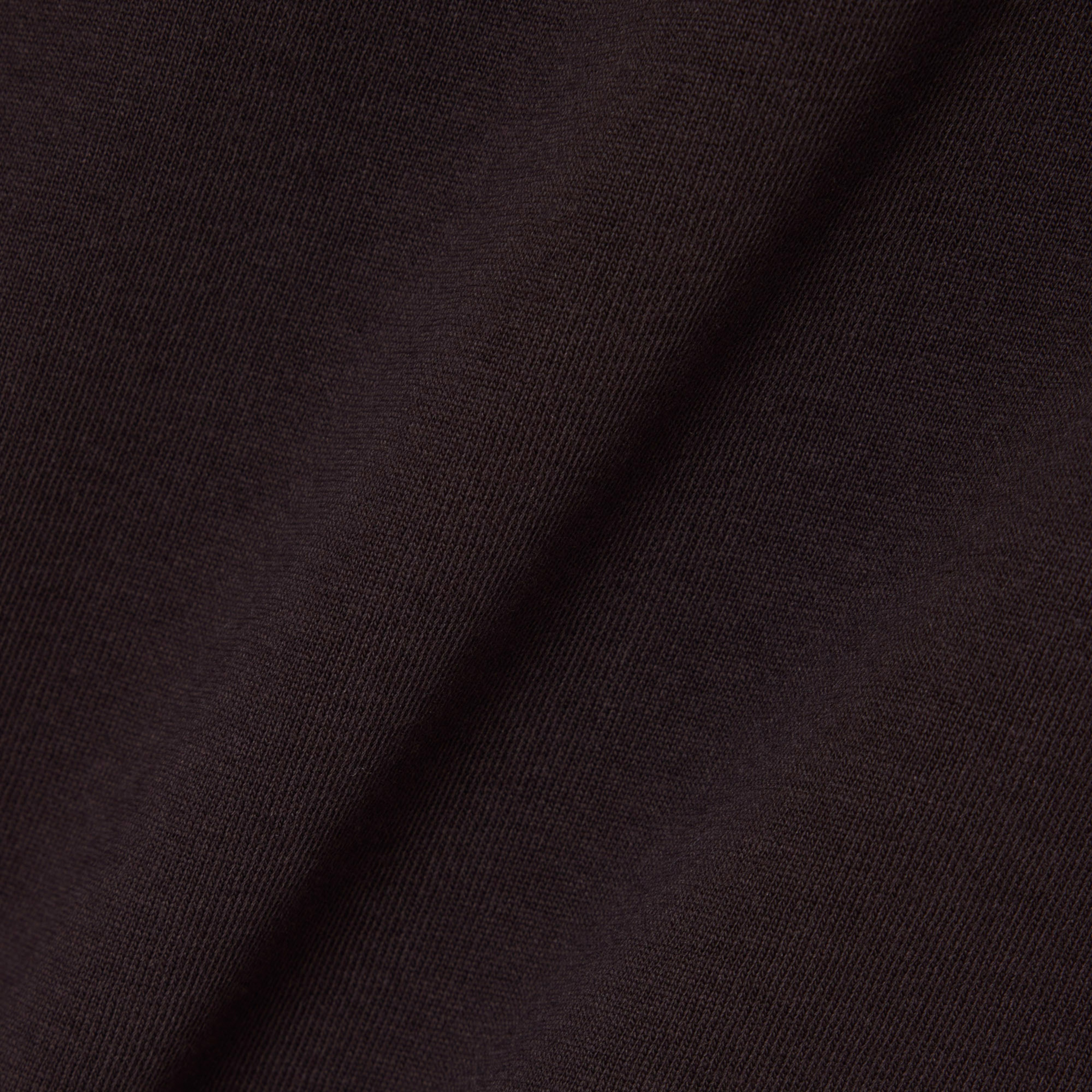 Erkek Loose Fit Bisiklet Yaka Kahverengi T-Shirt