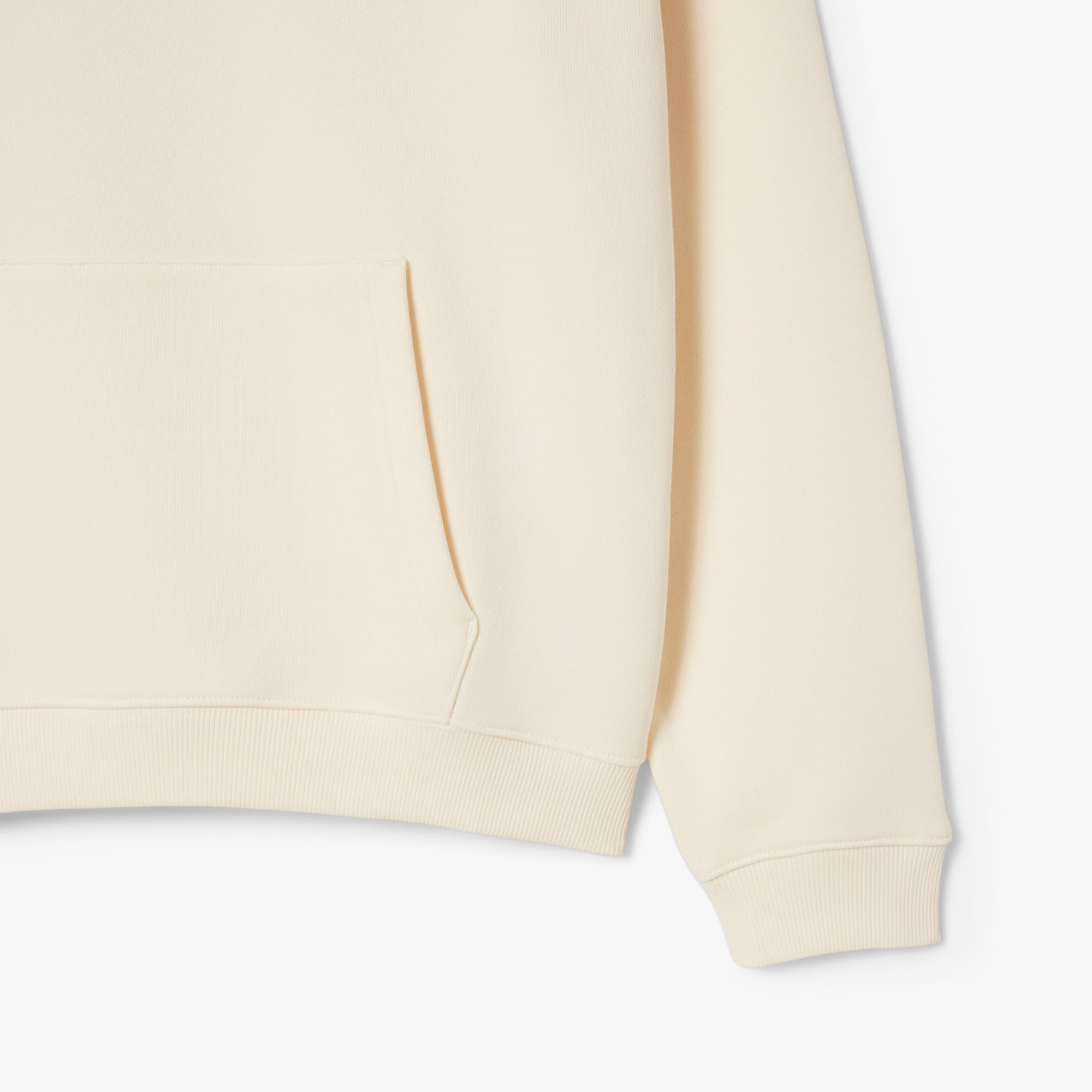 Lacoste Erkek Loose Fit Kapüşonlu Baskılı Sarı Sweatshirt görsel 7