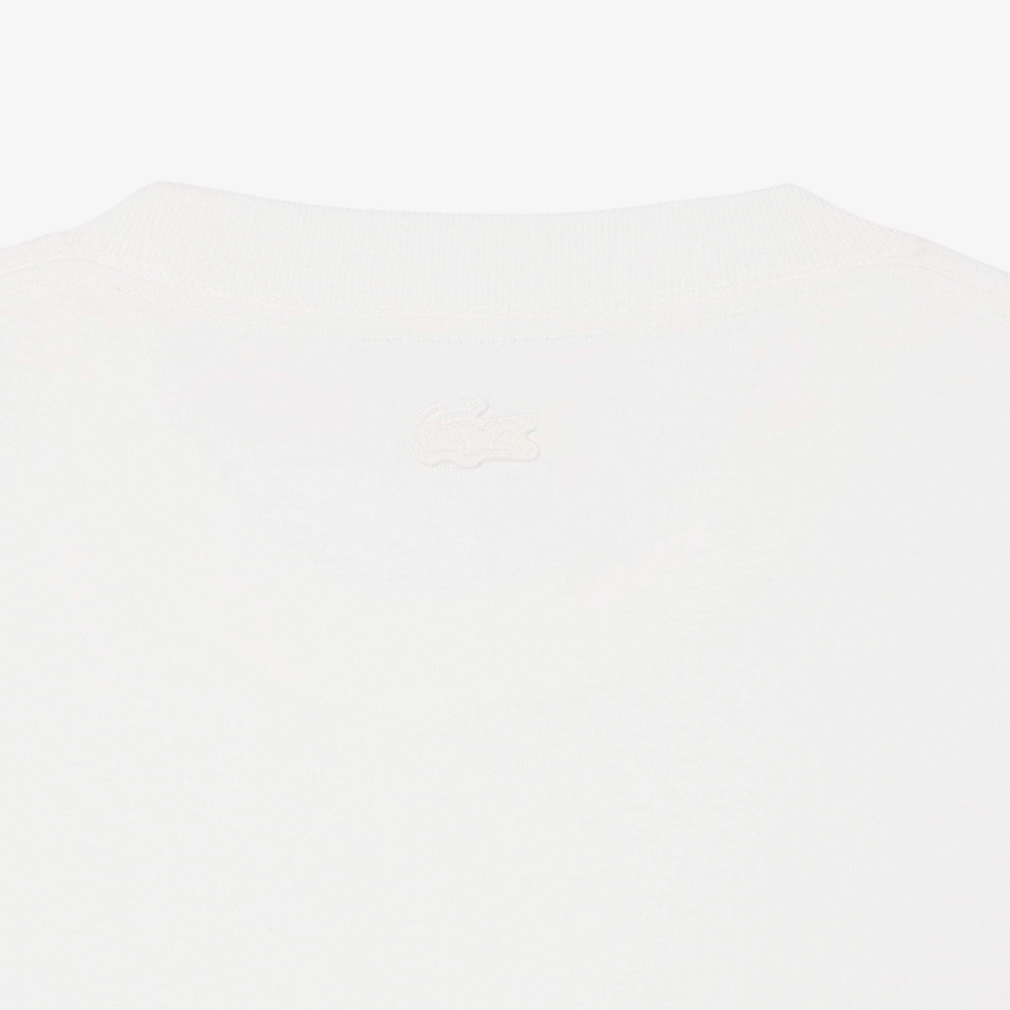 Erkek Classic Fit Bisiklet Yaka Beyaz T-Shirt