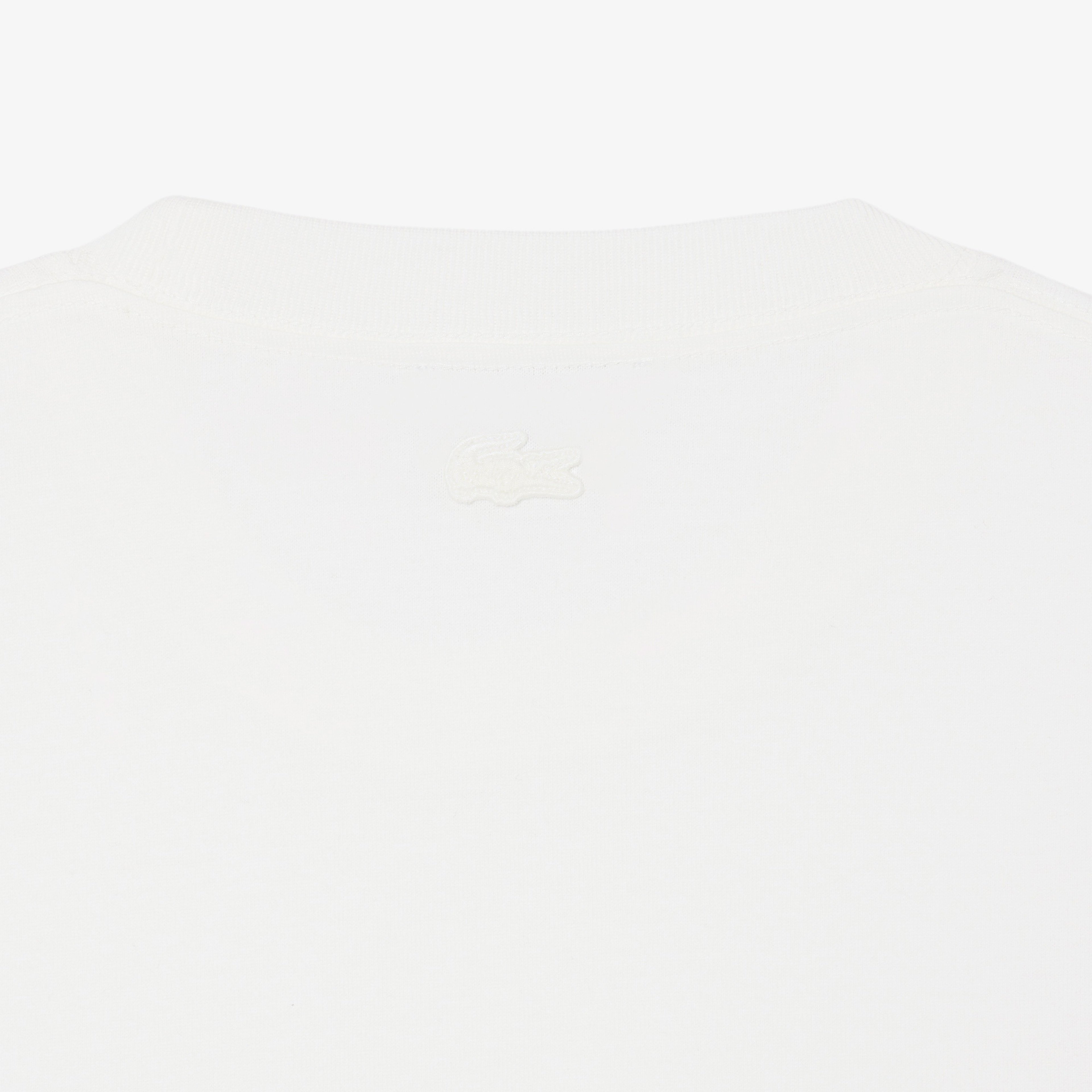 Erkek Classic Fit Bisiklet Yaka Beyaz T-Shirt