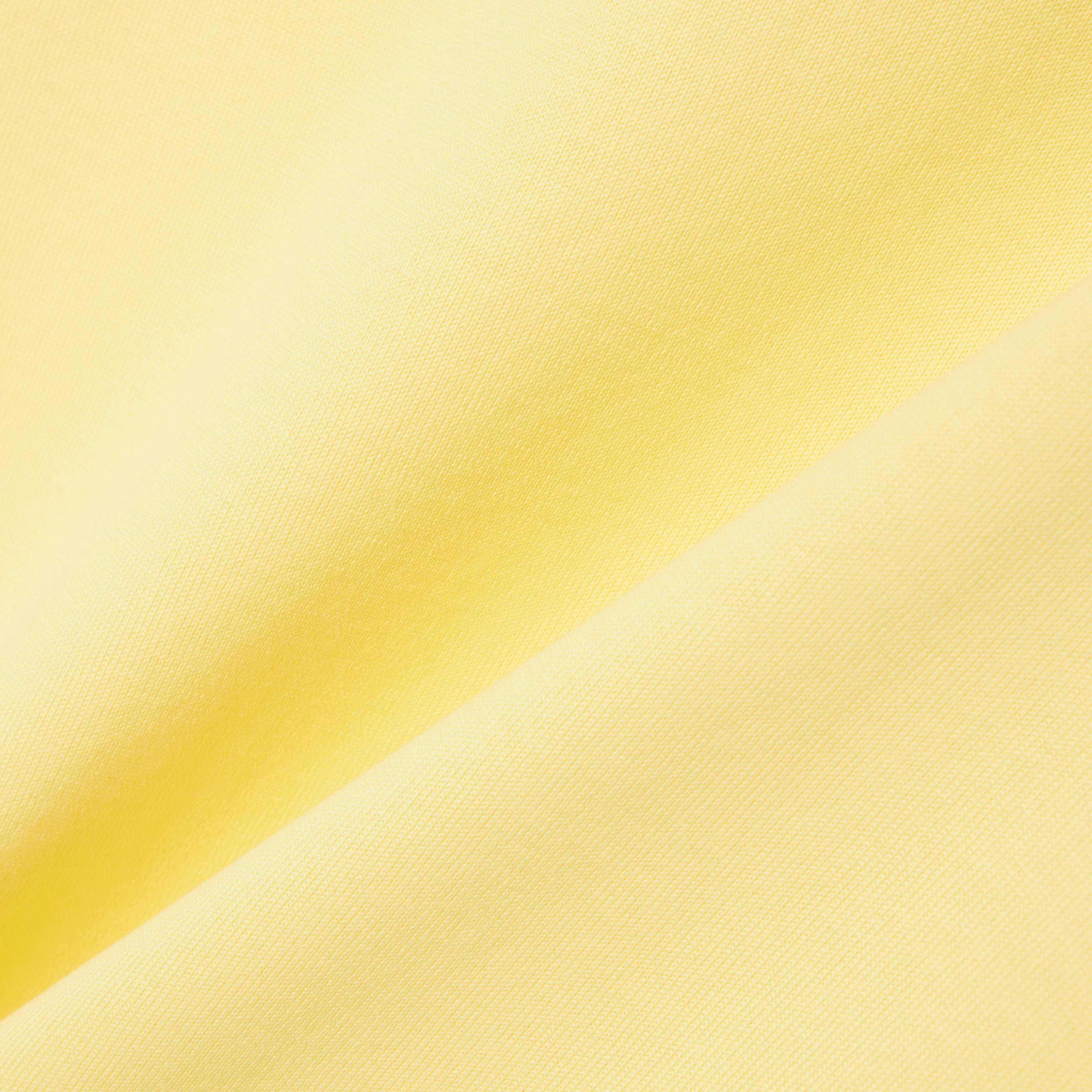 Erkek Classic Fit Bisiklet Yaka Sarı T-Shirt