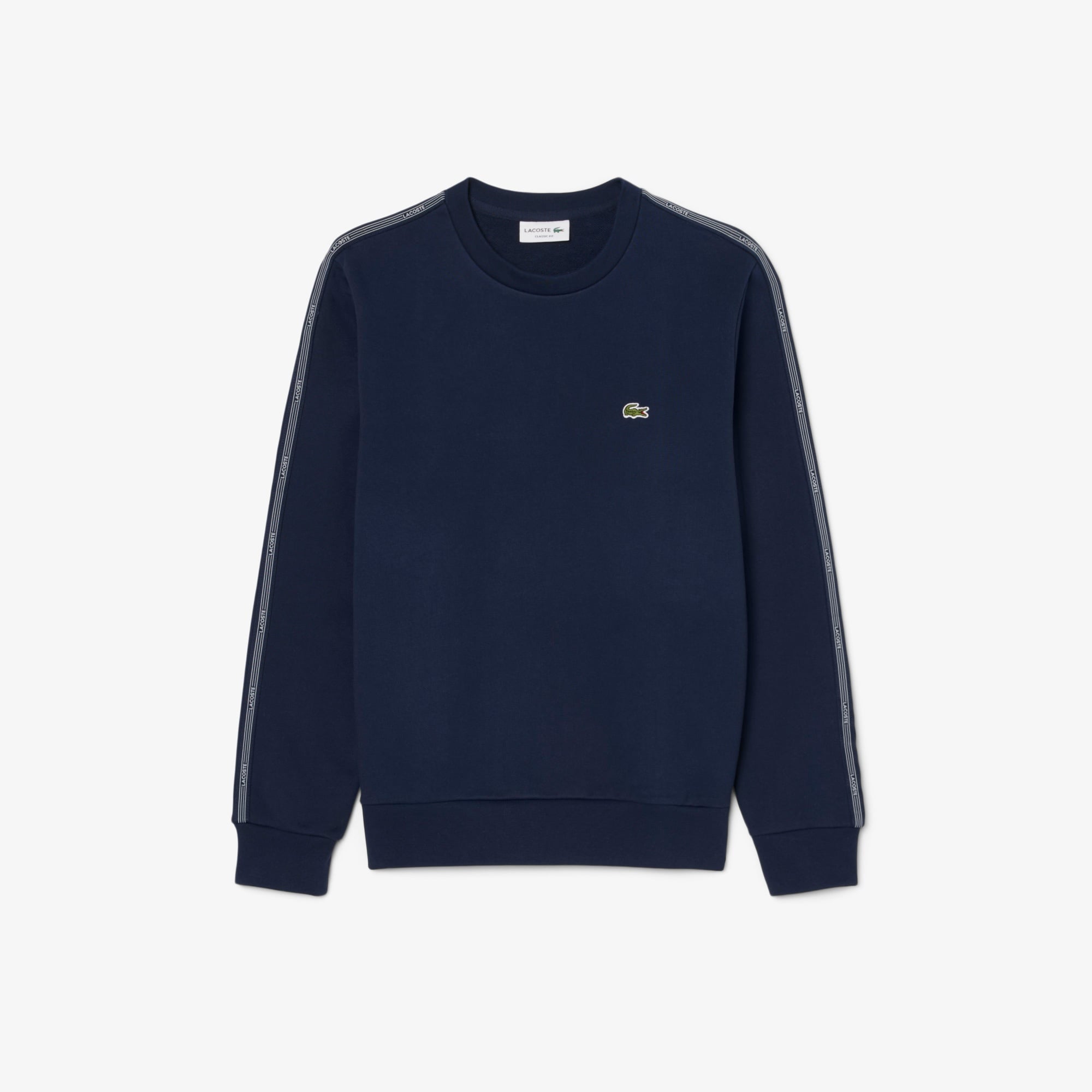 Erkek Classic Fit Bisiklet Yaka Lacivert Sweatshirt