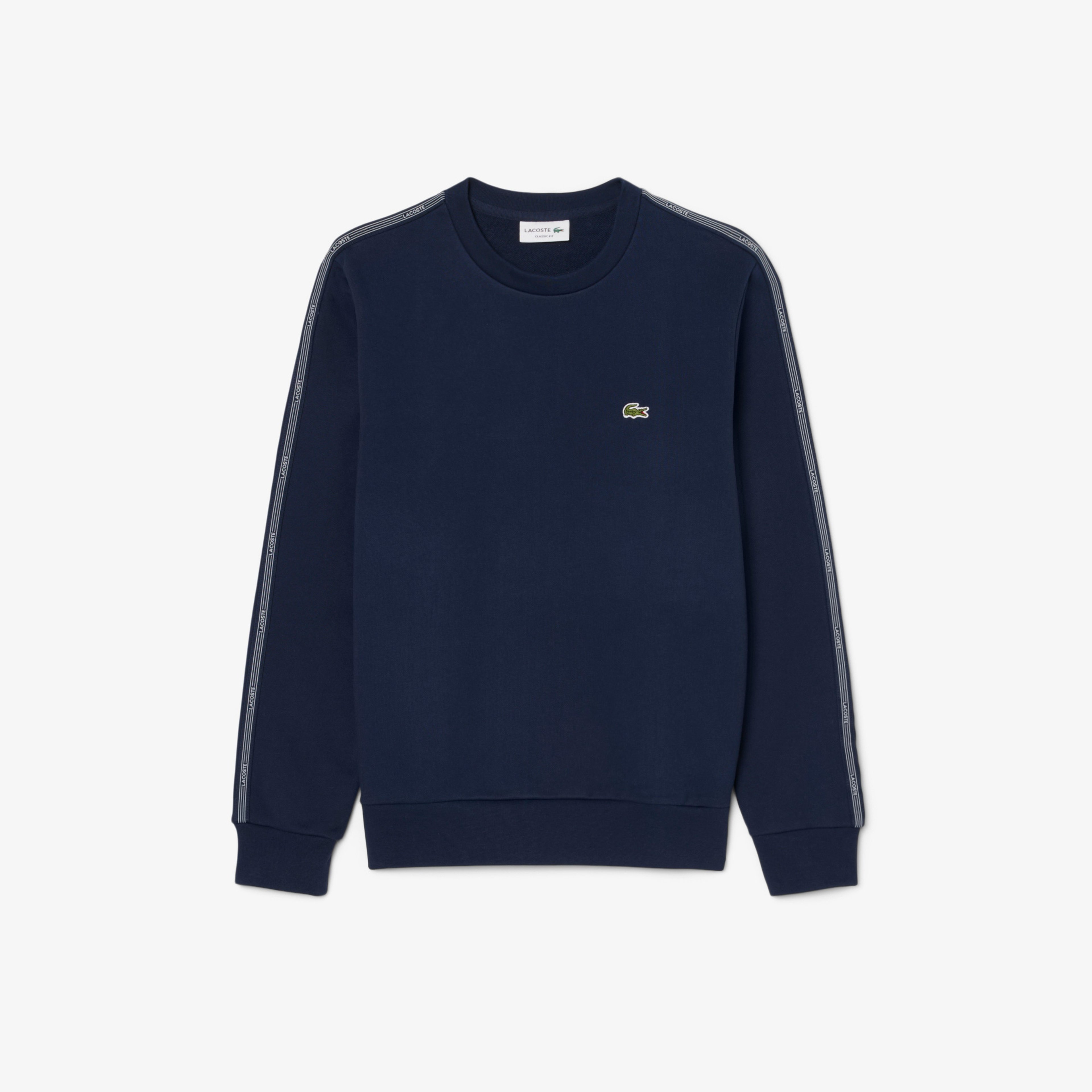 Erkek Classic Fit Bisiklet Yaka Lacivert Sweatshirt