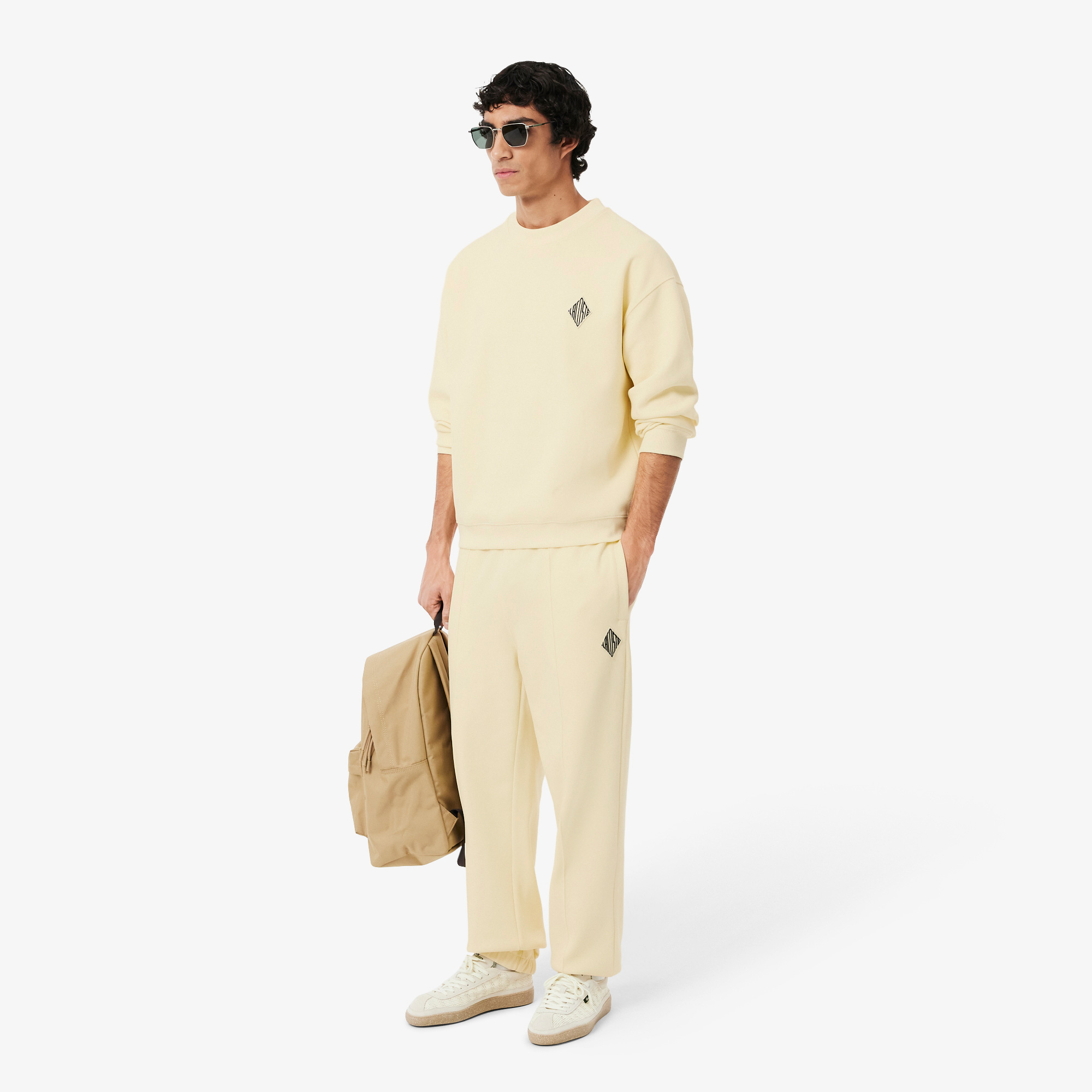 Lacoste Erkek Regular Fit Sarı Eşofman Altı görsel 4
