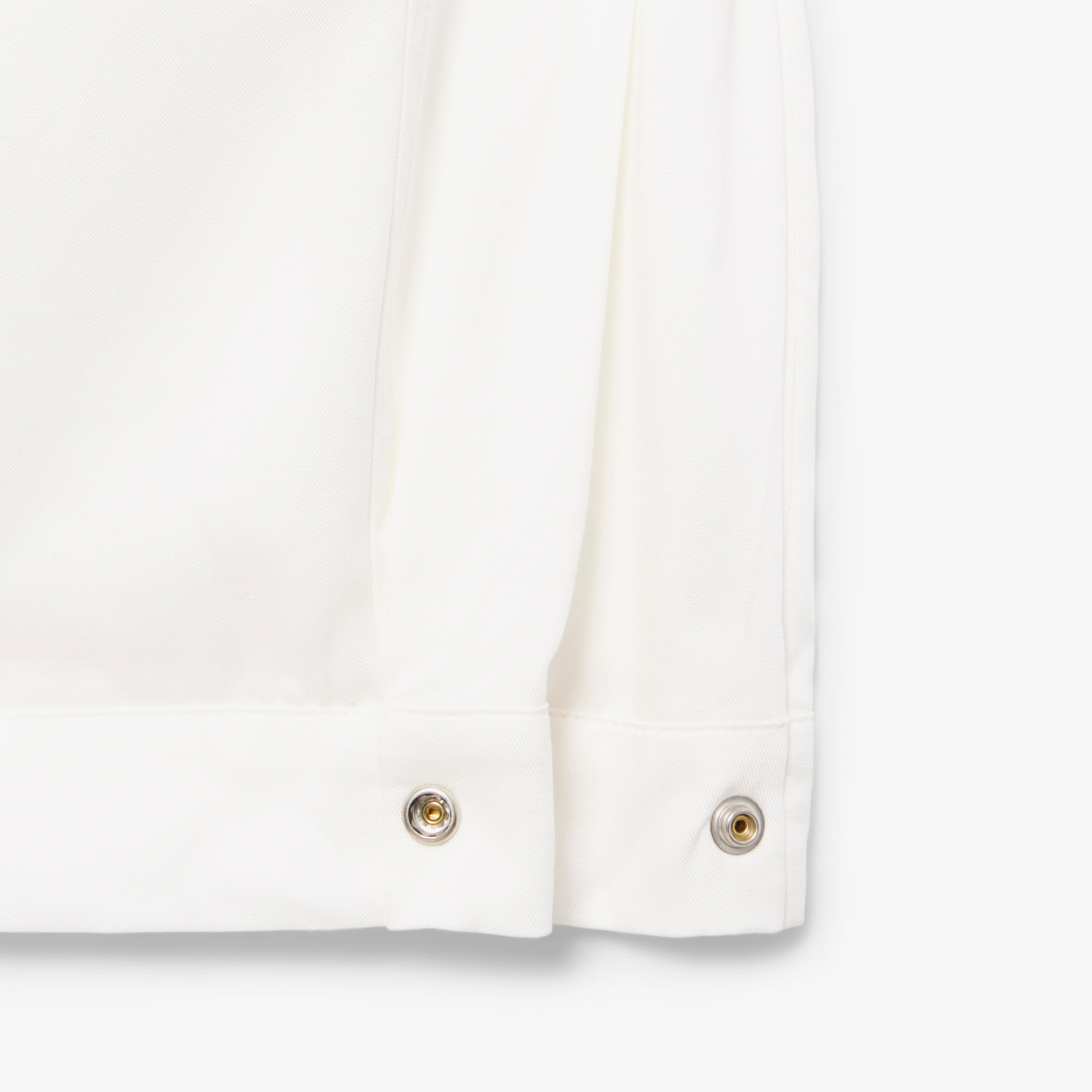Kadın Oversize Fit Beyaz Pantolon