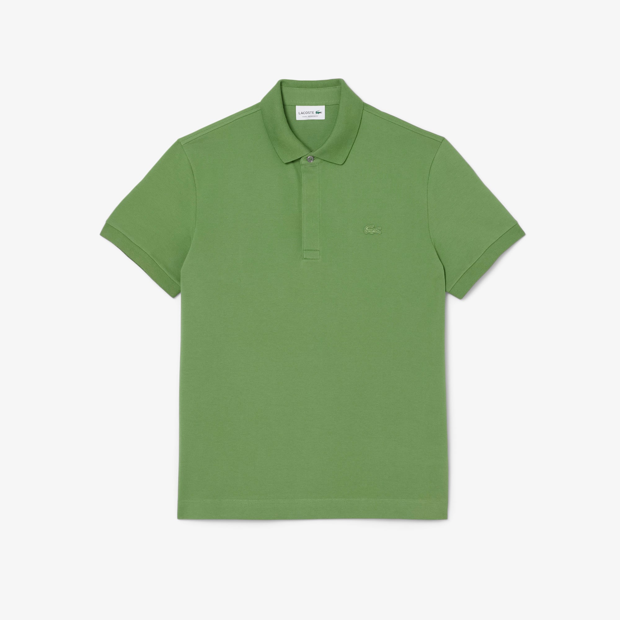 Lacoste Erkek Regular Fit Yeşil Paris Polo görsel 5