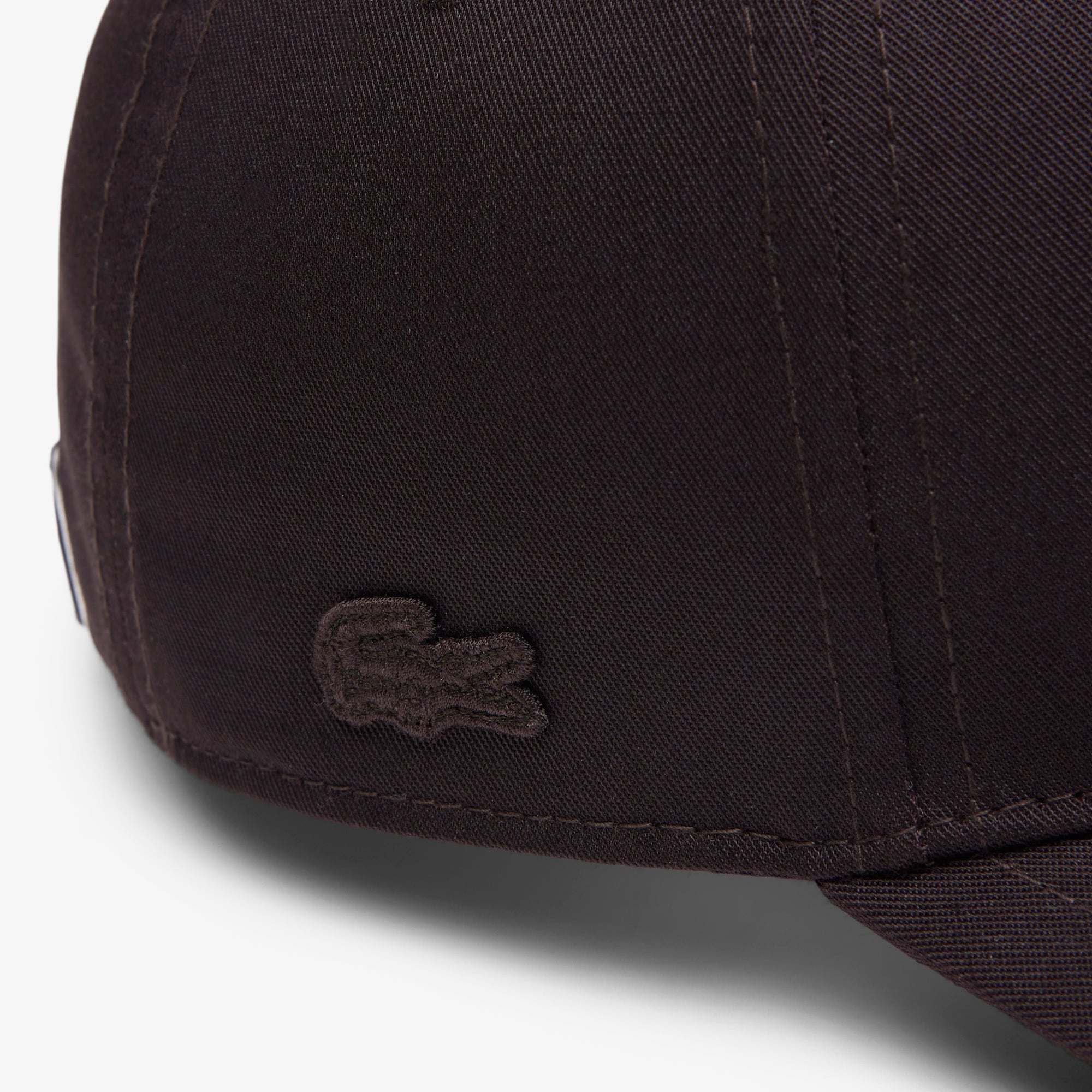 Lacoste Unisex Koyu Kahverengi Şapka görsel 4
