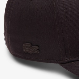 Unisex Koyu Kahverengi Şapka Kahverengi