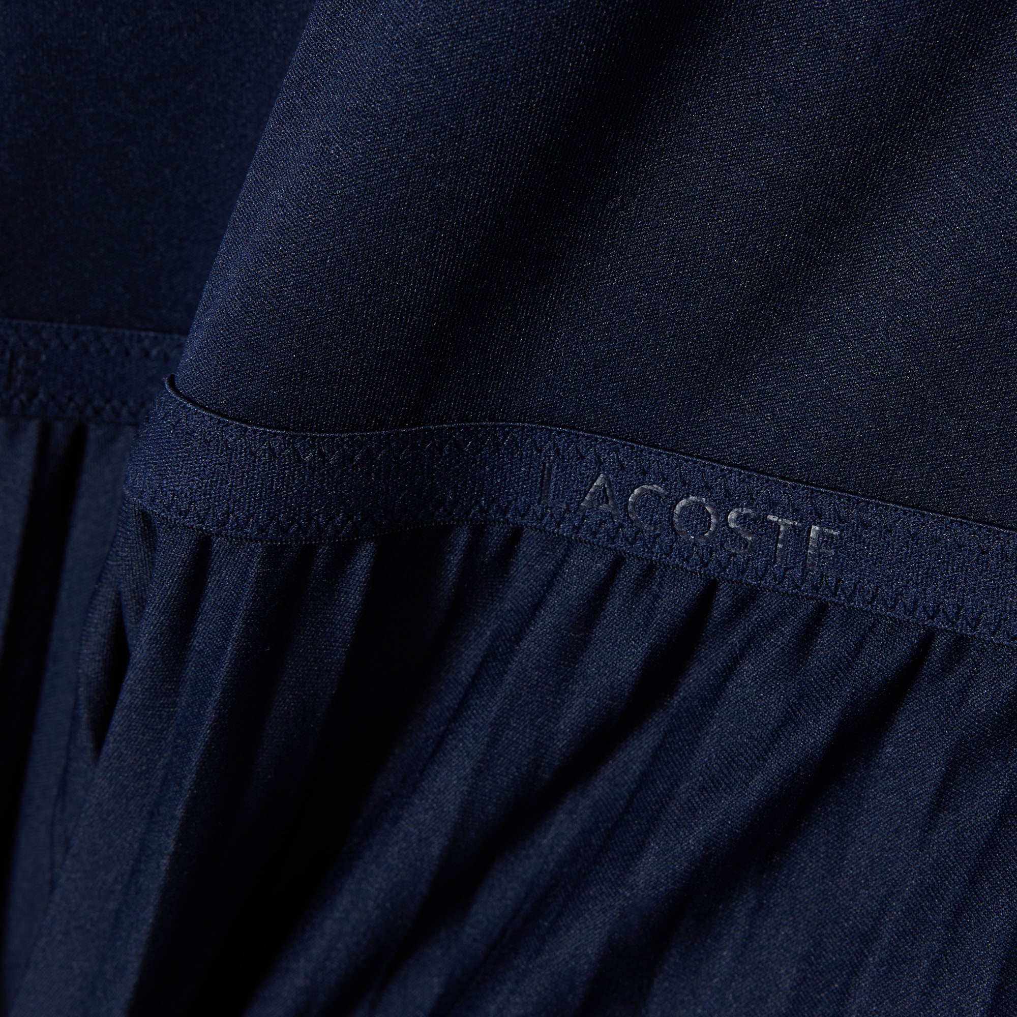 Lacoste Kadın Regular Fit Kolsuz V Yaka Lacivert Elbise görsel 7