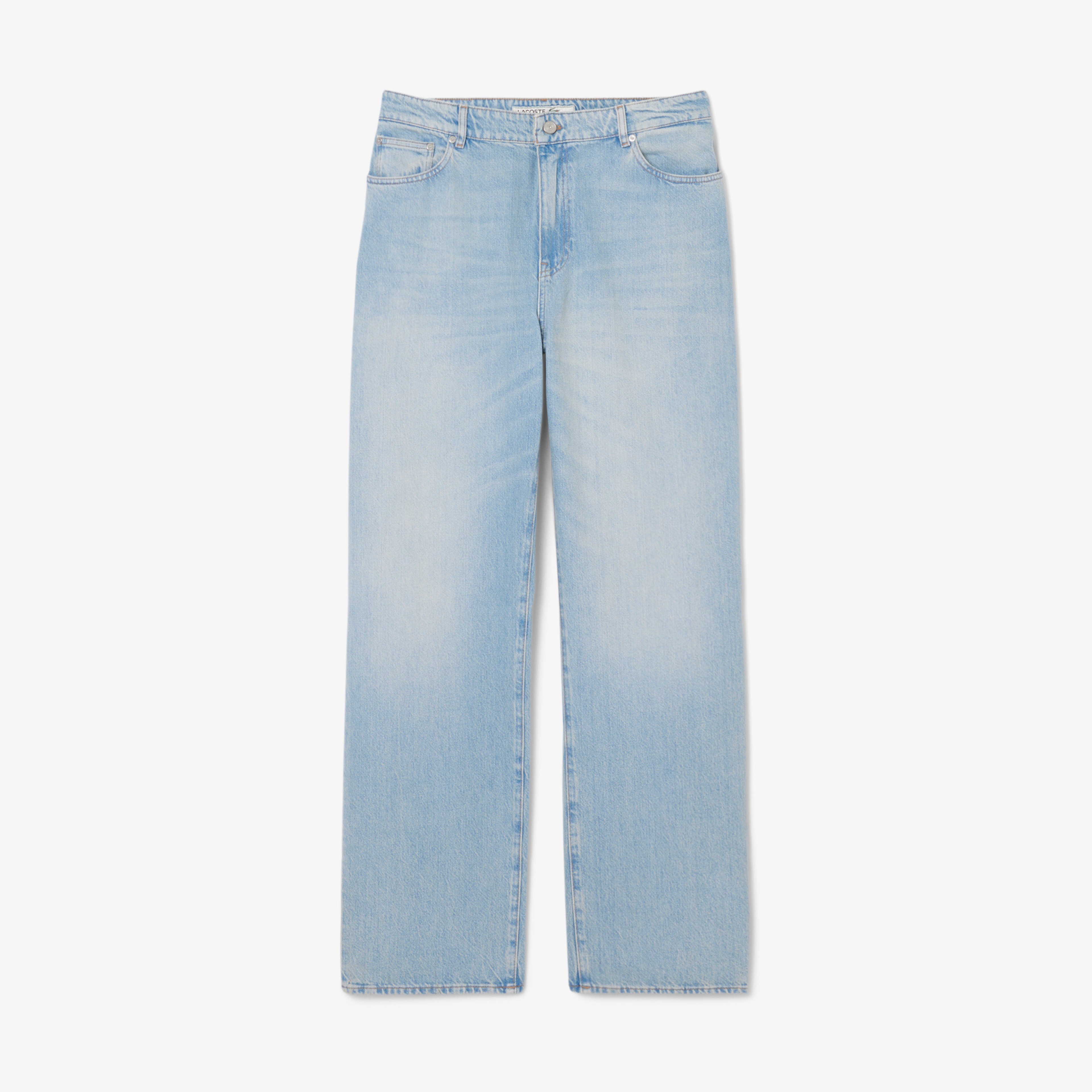 Erkek Loose Fit Mavi Jean Pantolon