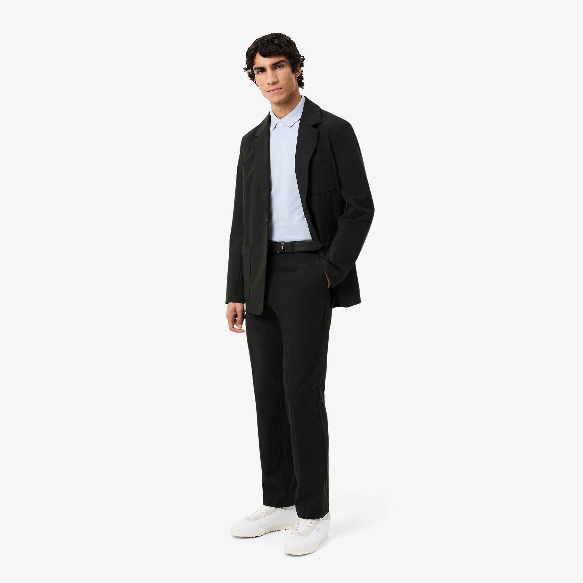 Lacoste Erkek Regular Fit Mavi Paris Polo görsel 4