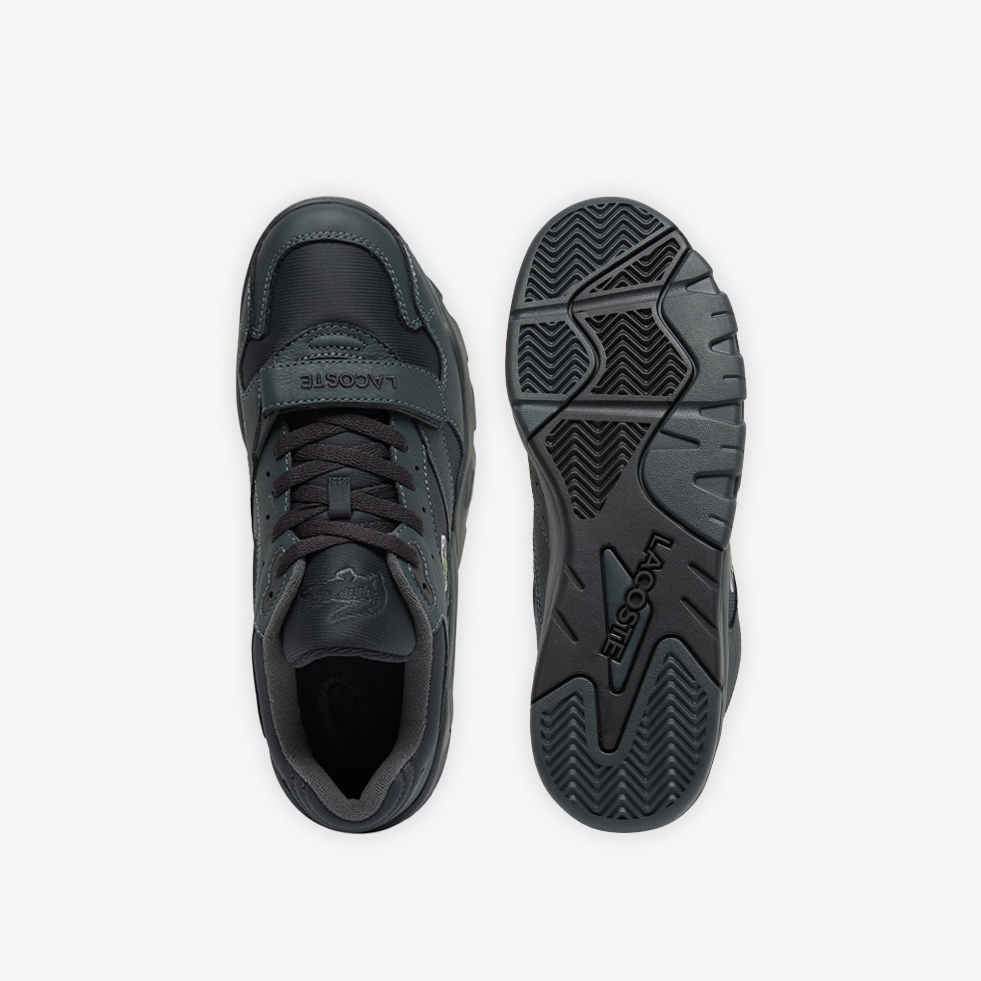 Lacoste Game Trainer Pro Erkek Koyu Gri Sneaker görsel 4
