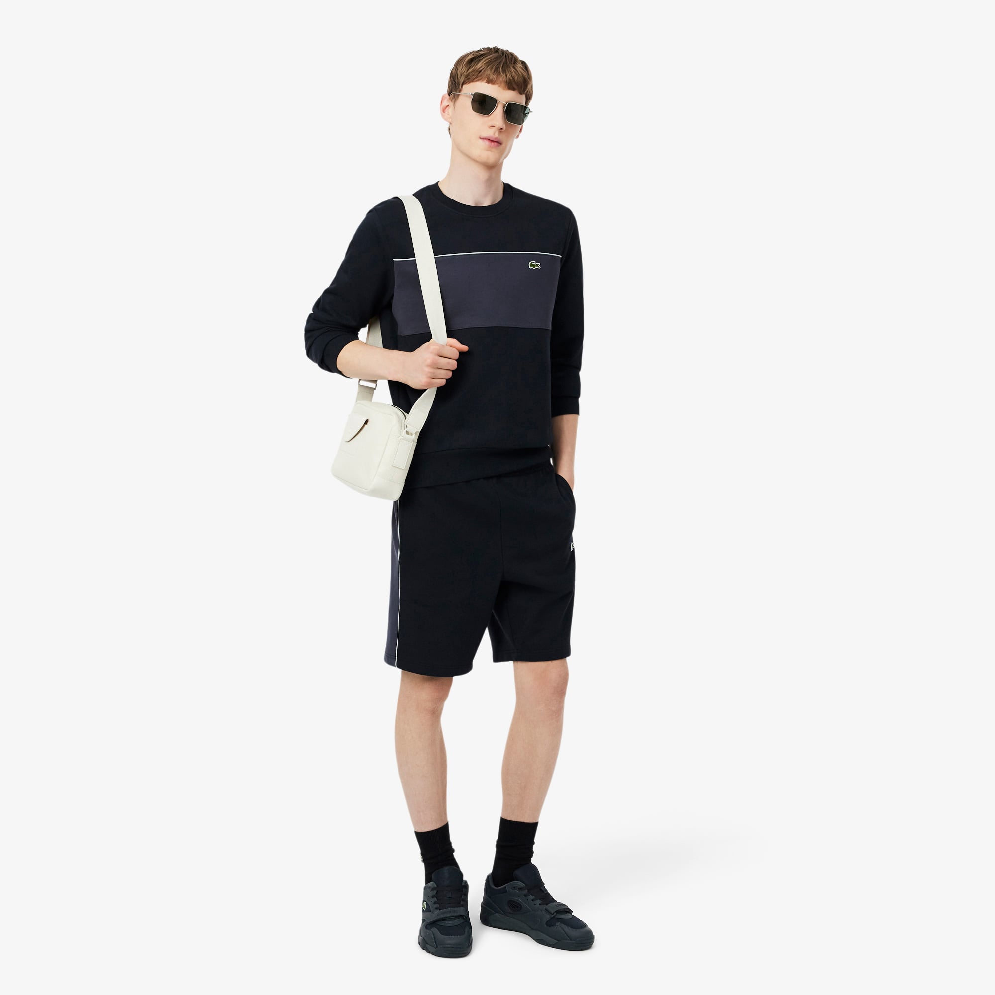 Lacoste Game Trainer Pro Erkek Koyu Gri Sneaker görsel 7
