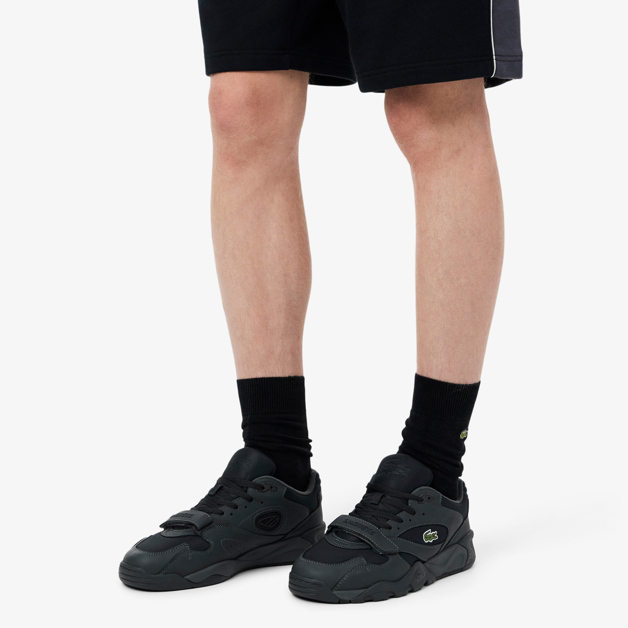 Lacoste Game Trainer Pro Erkek Koyu Gri Sneaker görsel 8
