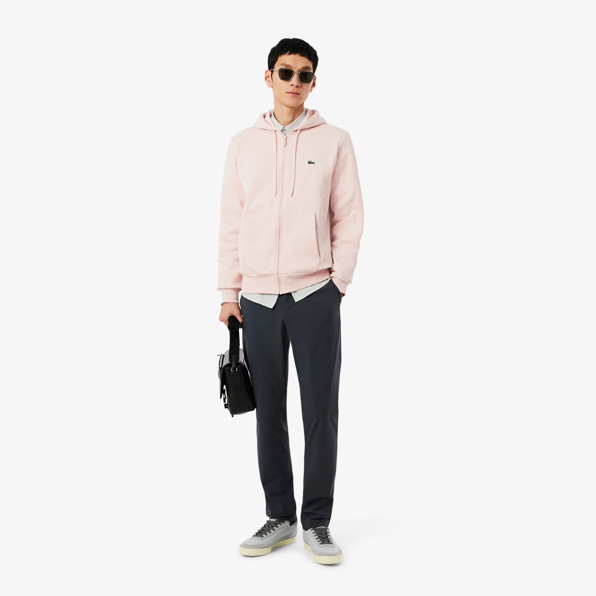 Lacoste Aura Erkek Gri Sneaker görsel 8
