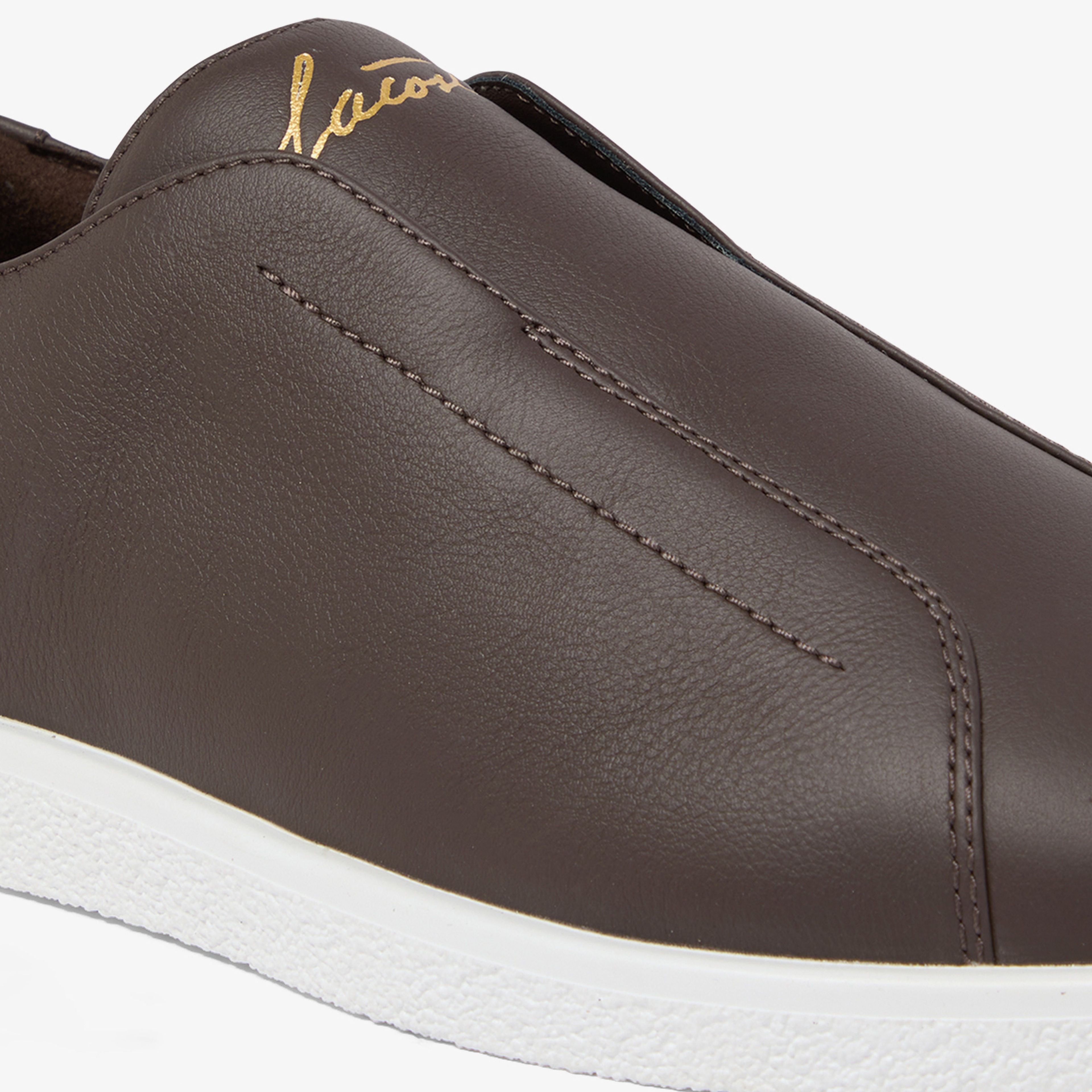 Linecourt Slip-On Erkek Kahverengi Sneaker